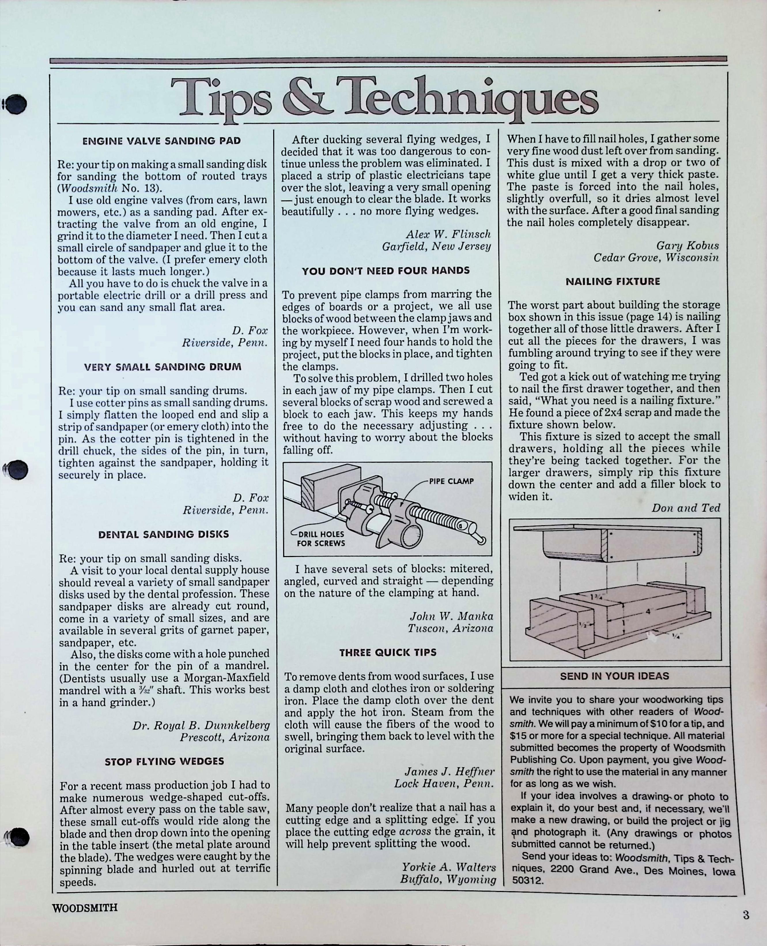 Woodsmith Magazine, No. 15 - Contemporary Oak Furniture — image 3