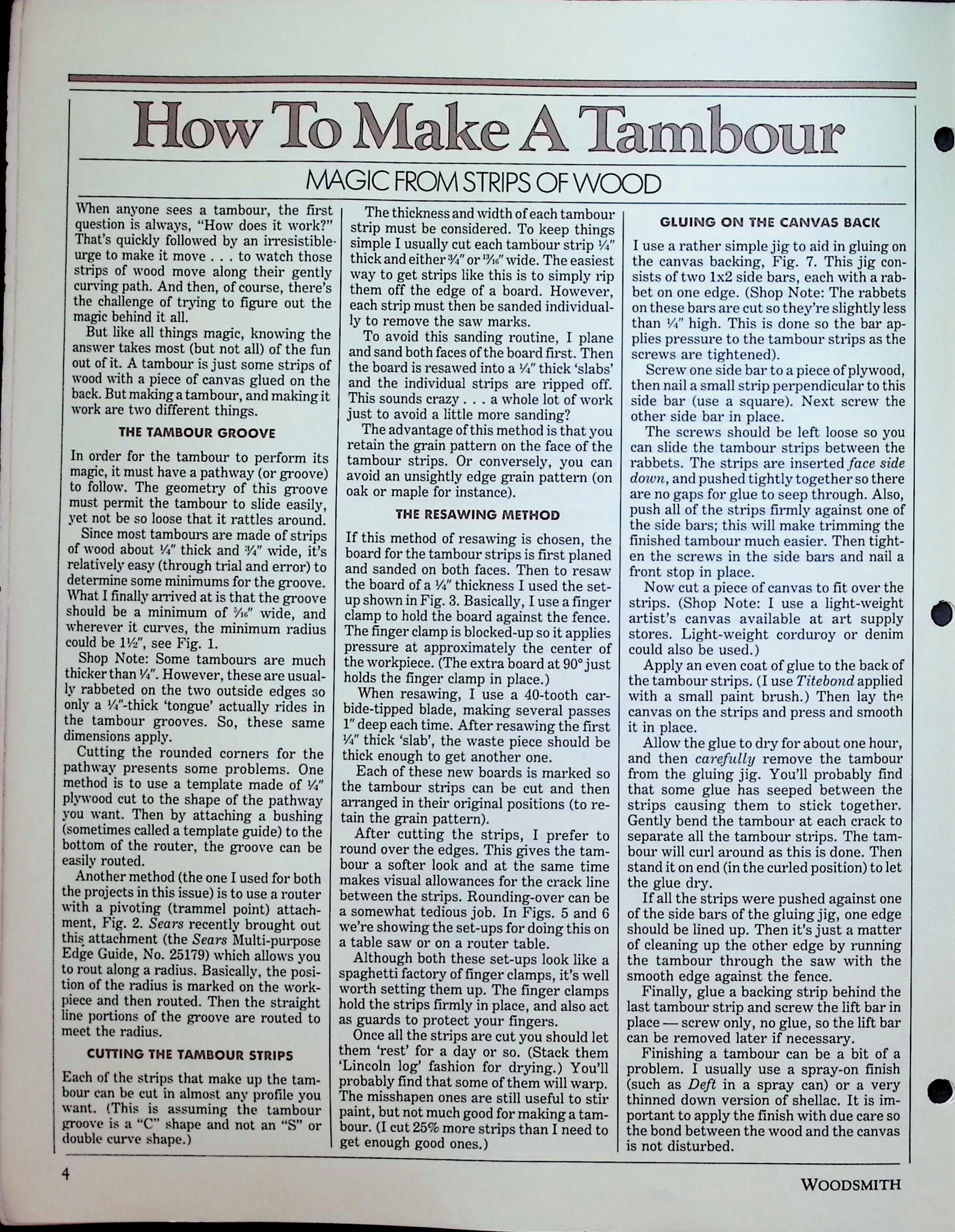 Number 17 (1981) - Tambour Stereo Cabinet Plans — image 4