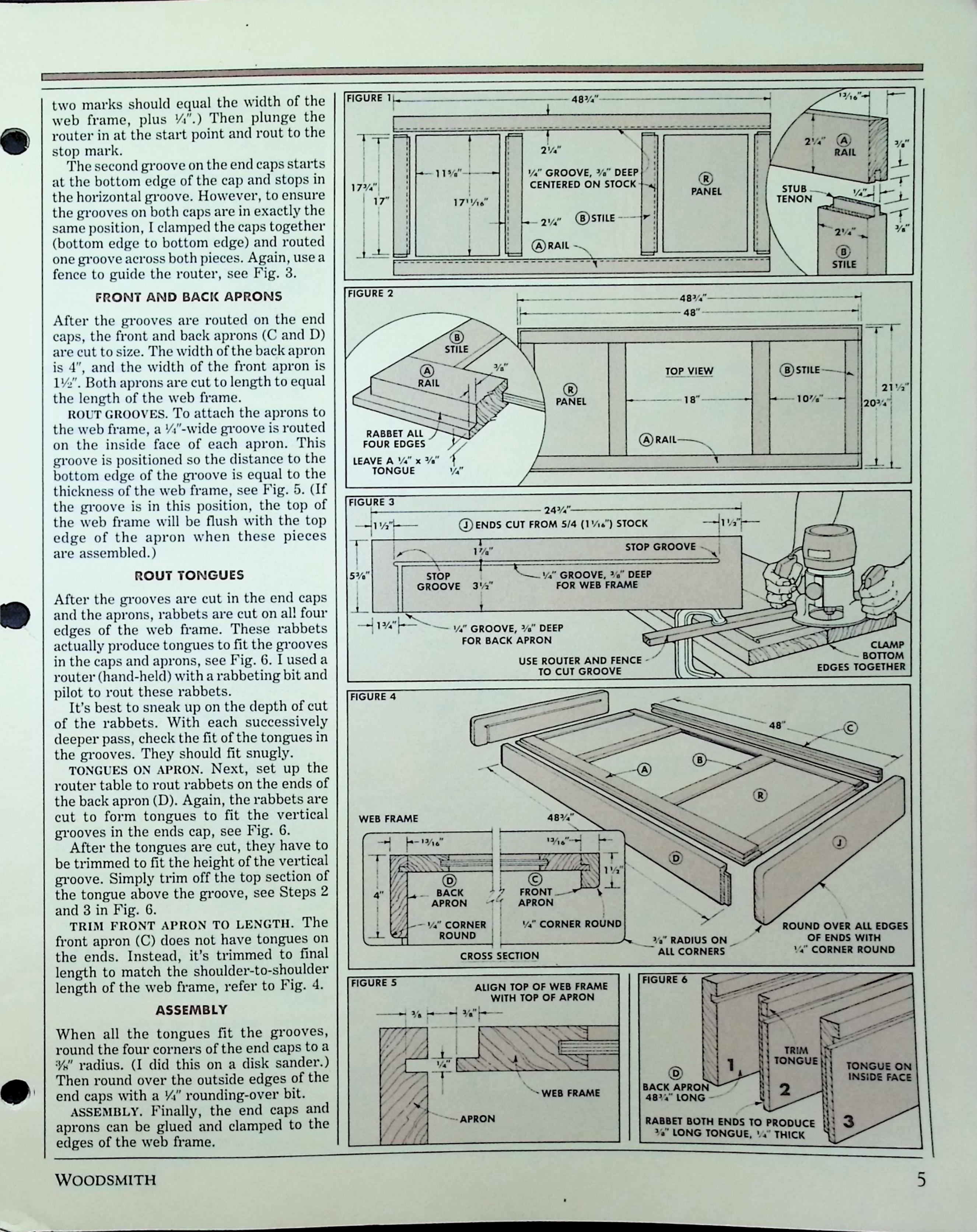 Woodsmith Magazine, No. 31: Notes From The Shop — image 5