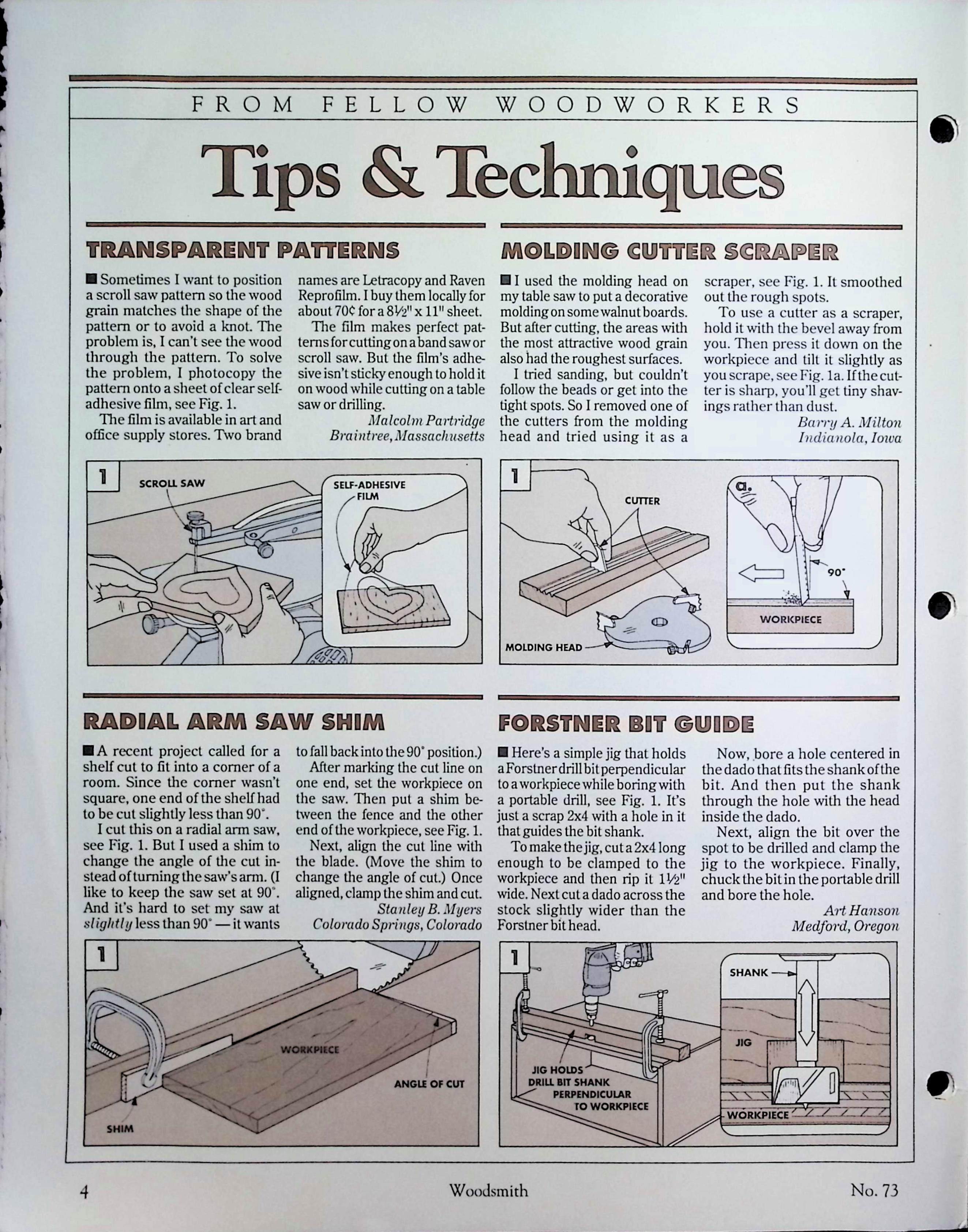 Woodsmith Magazine, No. 73 - Steamer Trunk — image 4
