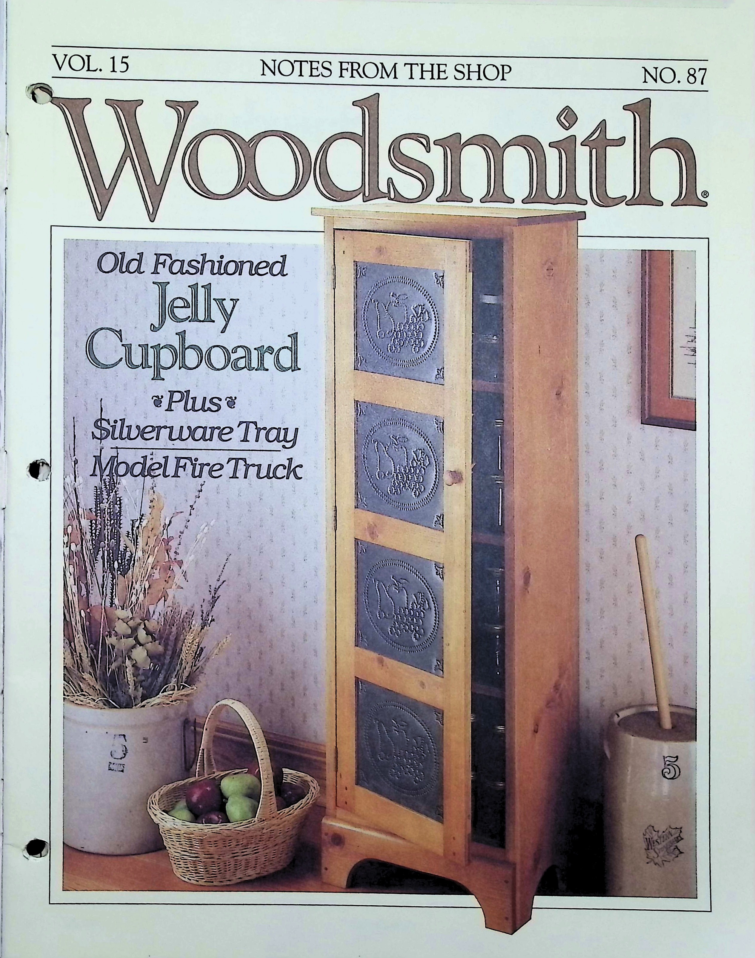 No. 87, Vol. 15 - Old Fashioned Jelly Cupboard