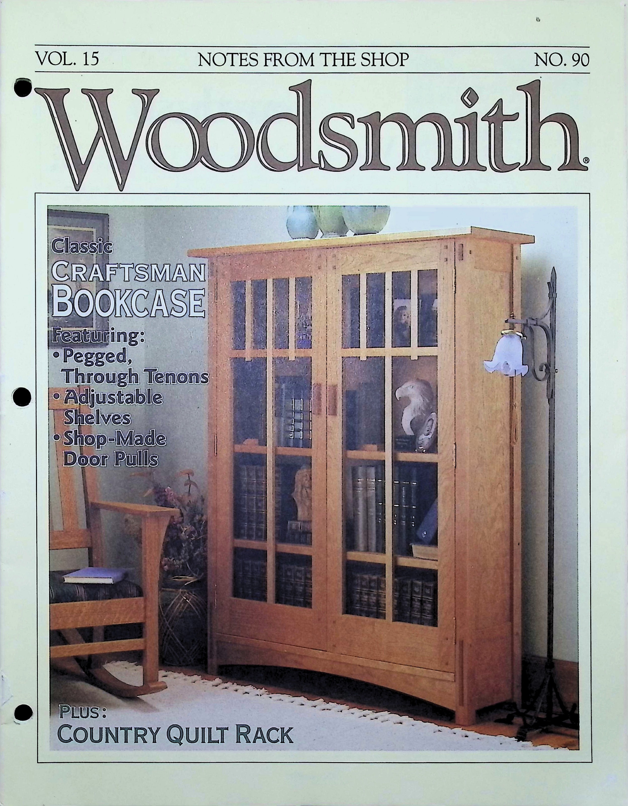 No. 90, Nov/Dec 1993 - Classic Craftsman Bookcase