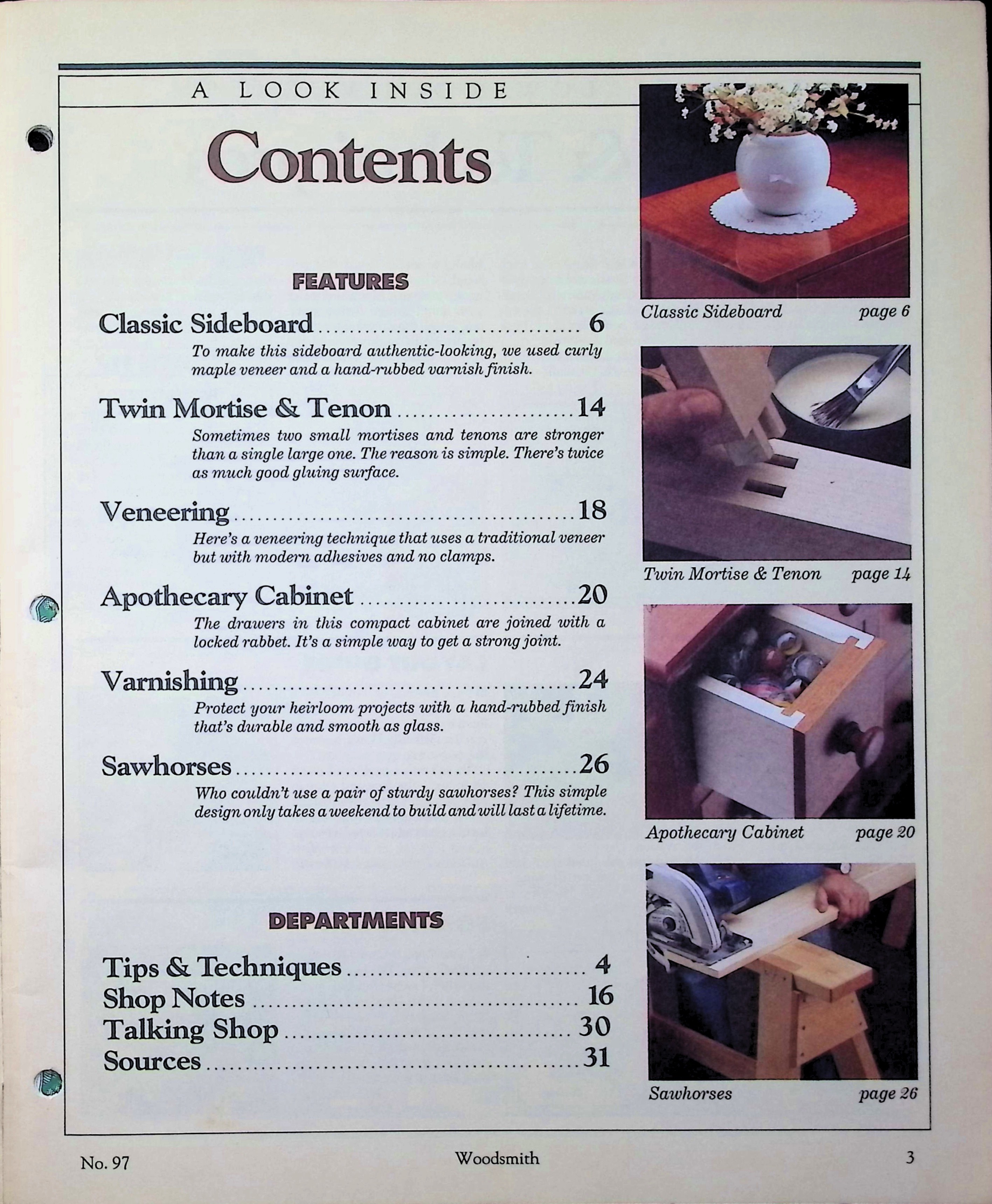 Woodsmith Magazine, No. 97, February 1995 — image 3