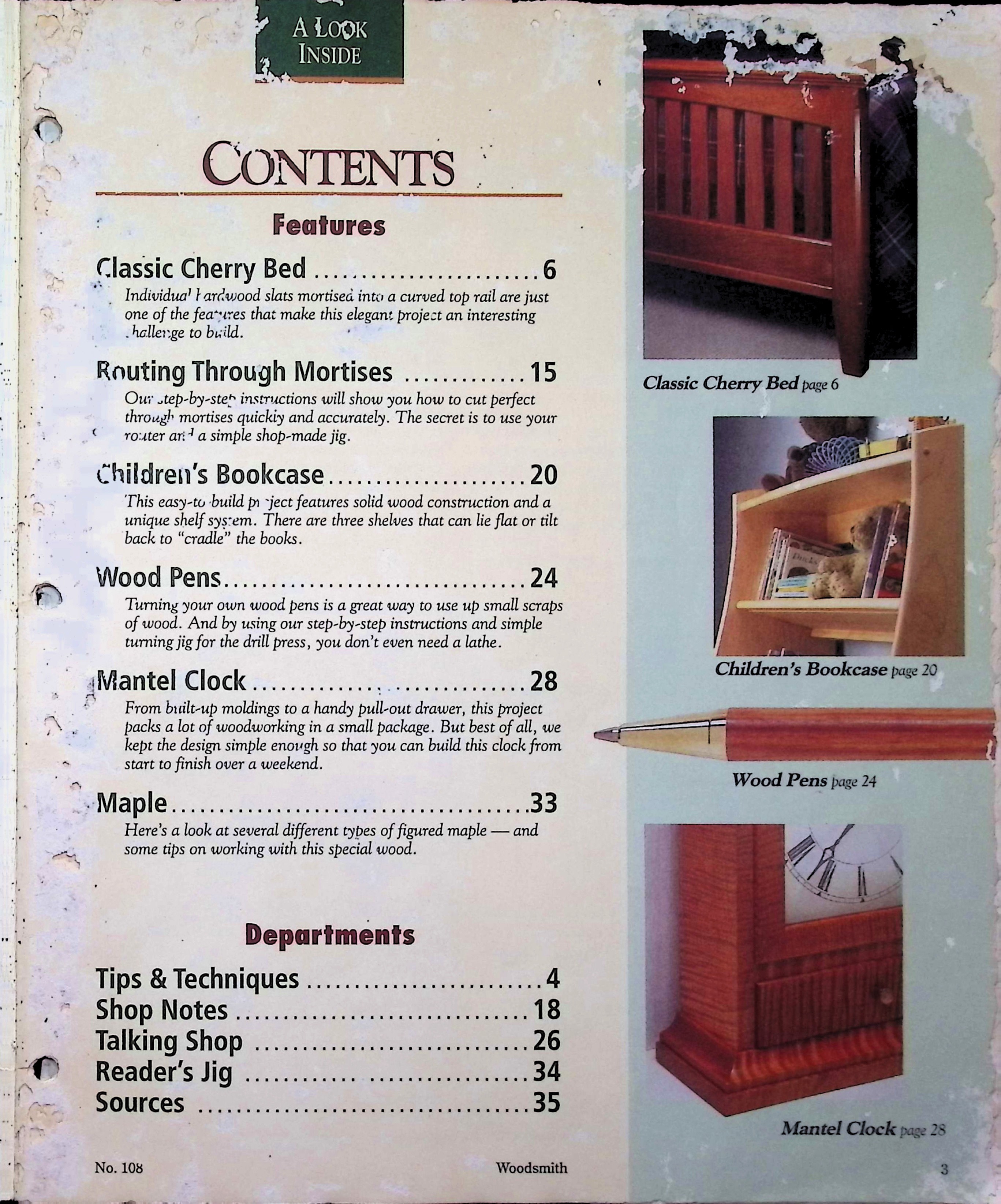 Woodsmith Magazine - No. 108, December 1996 — image 3