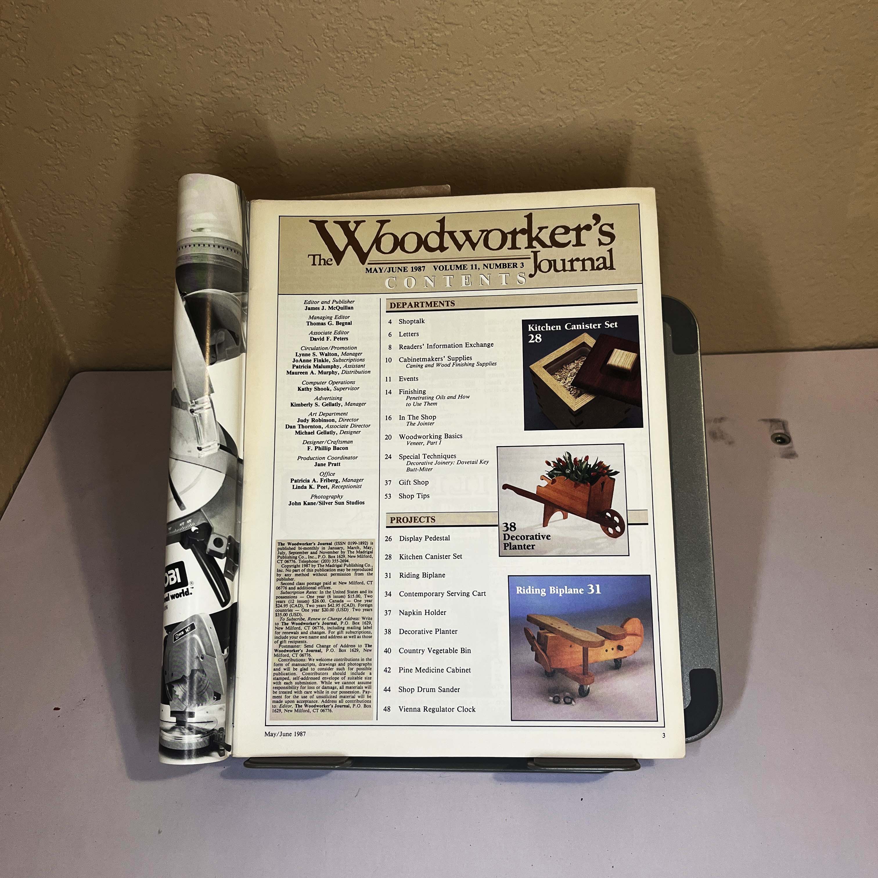 Woodworker's Journal Vienna Regulator Clock, May/Jun 1987 — image 2