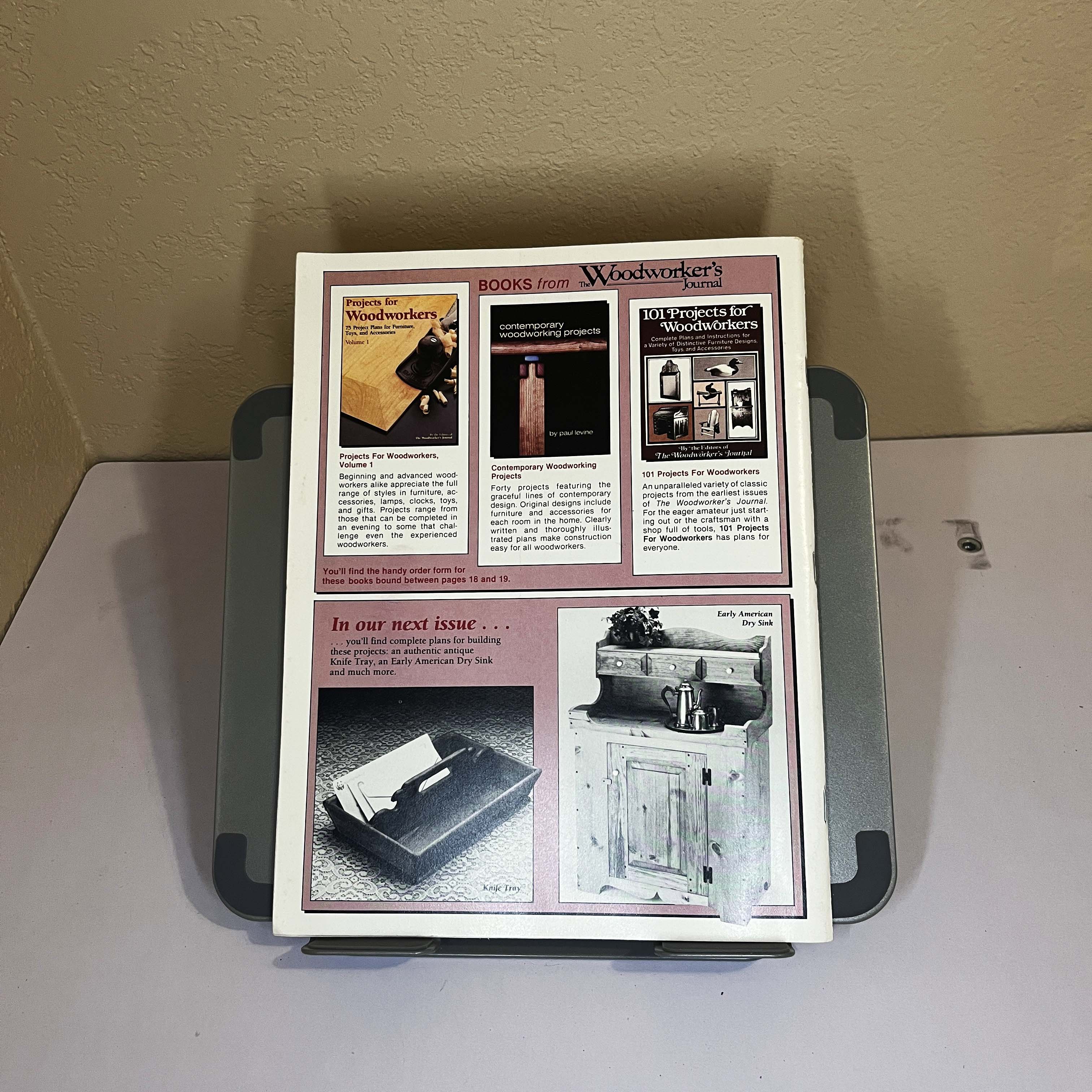 Woodworker's Journal Crystal Regulator Clock Issue 1988 — image 5