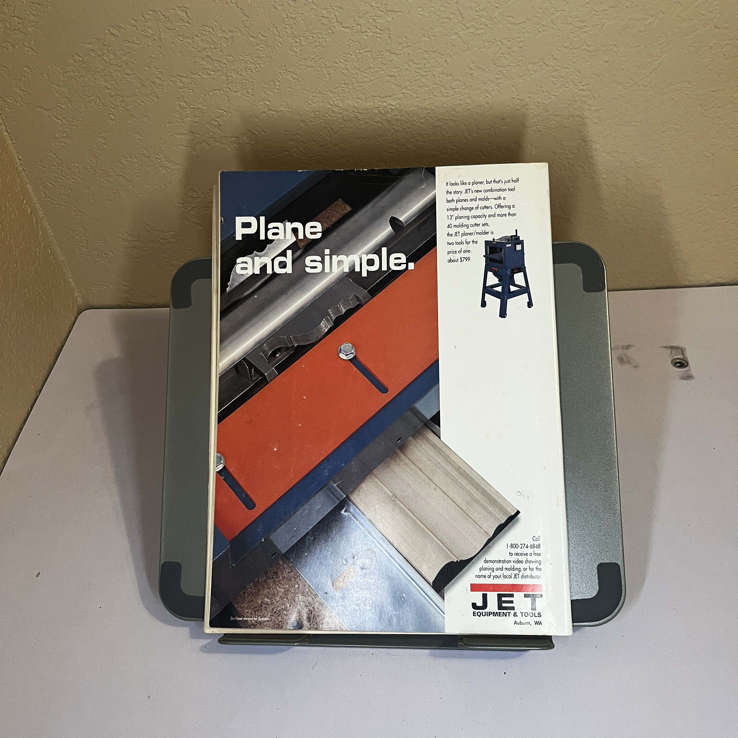 Woodworker's Journal Mar/Apr 1996 Memorabilia Case — image 5