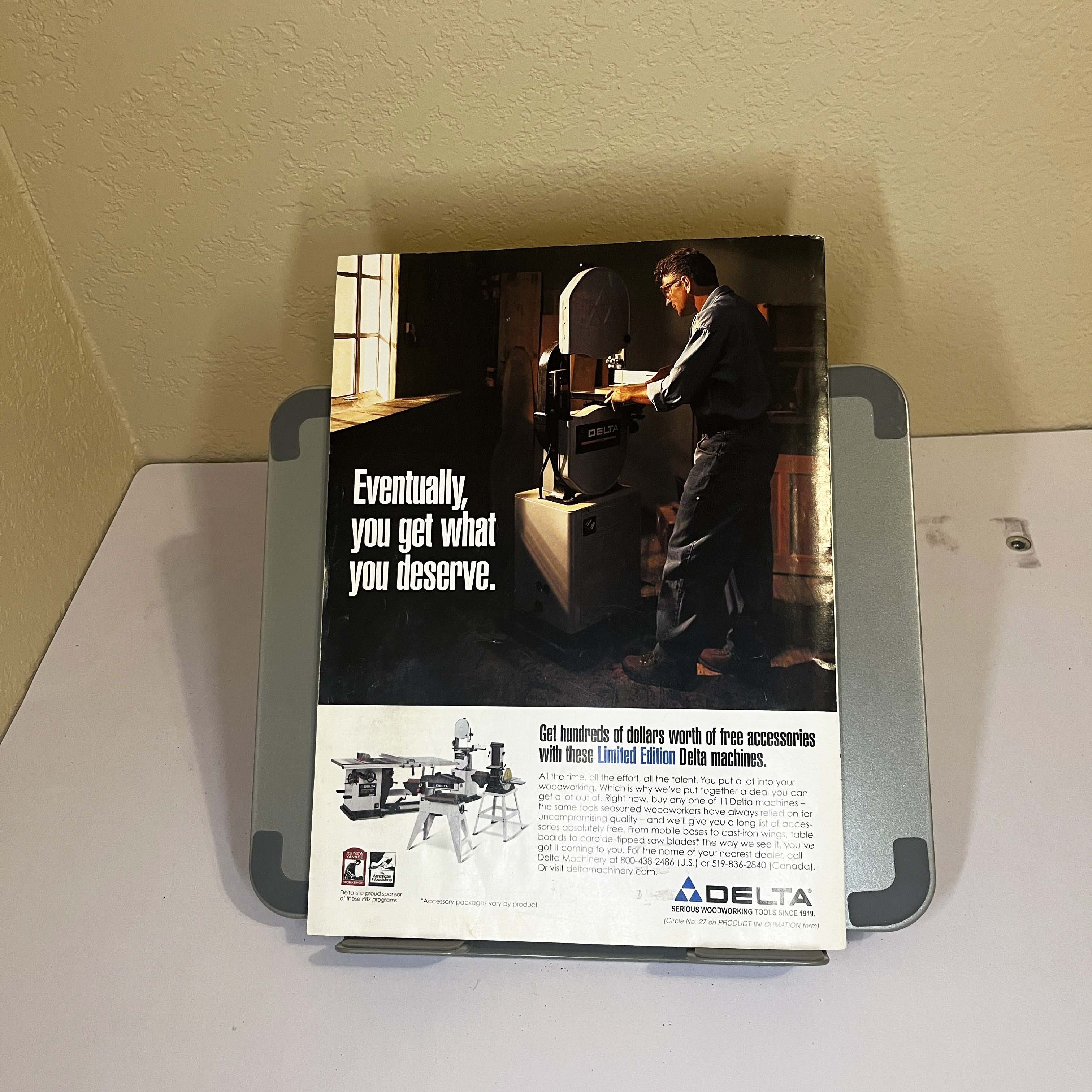 Woodworker's Journal Magazine Feb 2002 Box Joint Jig — image 5