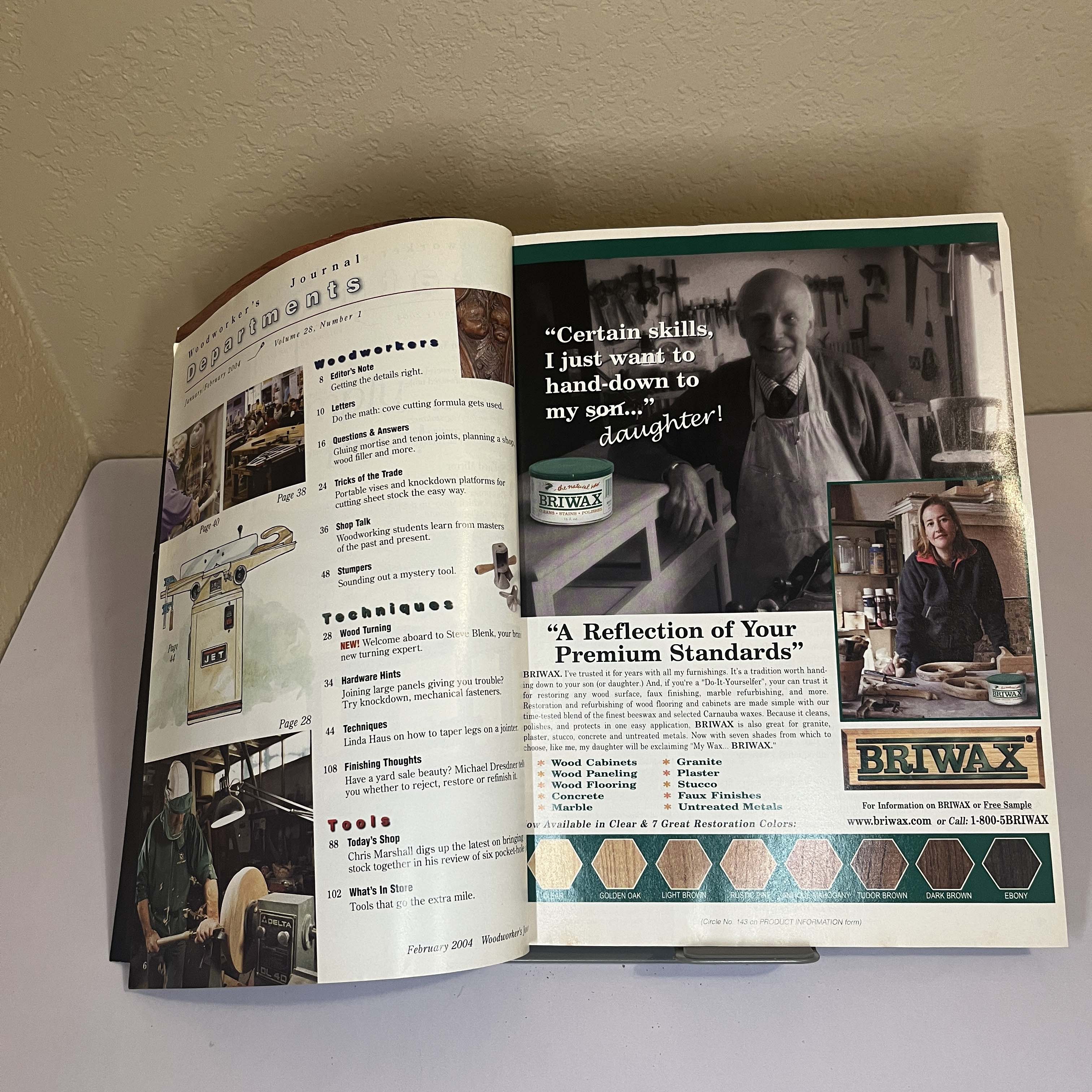 Woodworker's Journal, Slotting Jig Plans, February 2004 — image 2