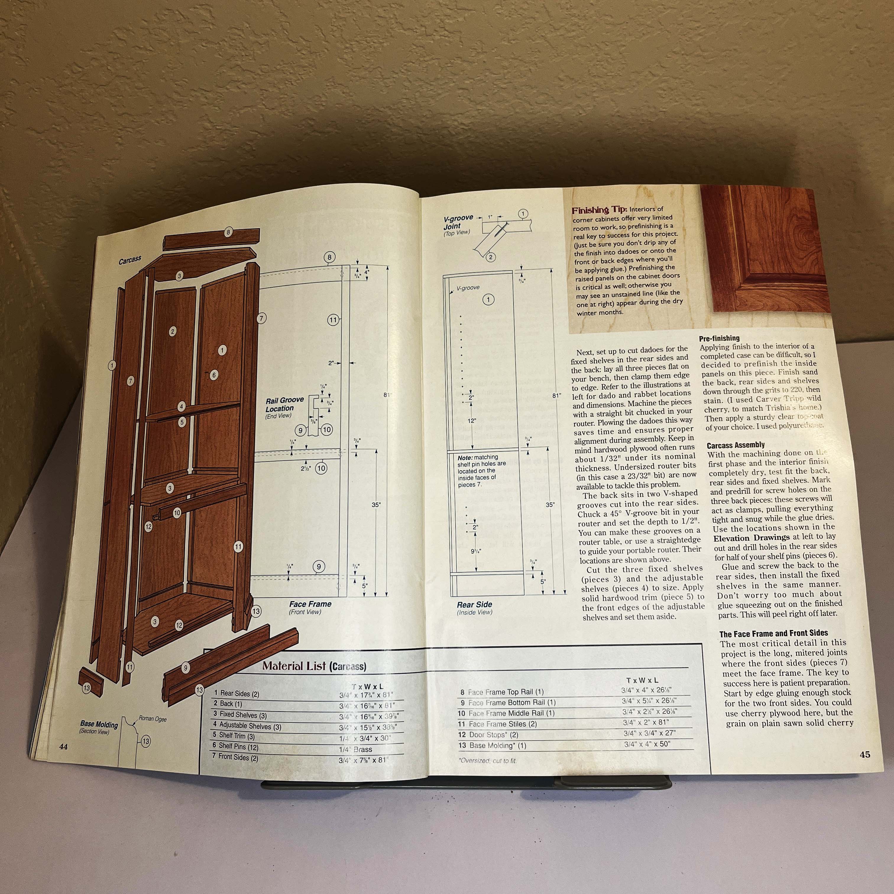 Woodworker's Journal Feb 1999, Norm Abram Cover — image 4