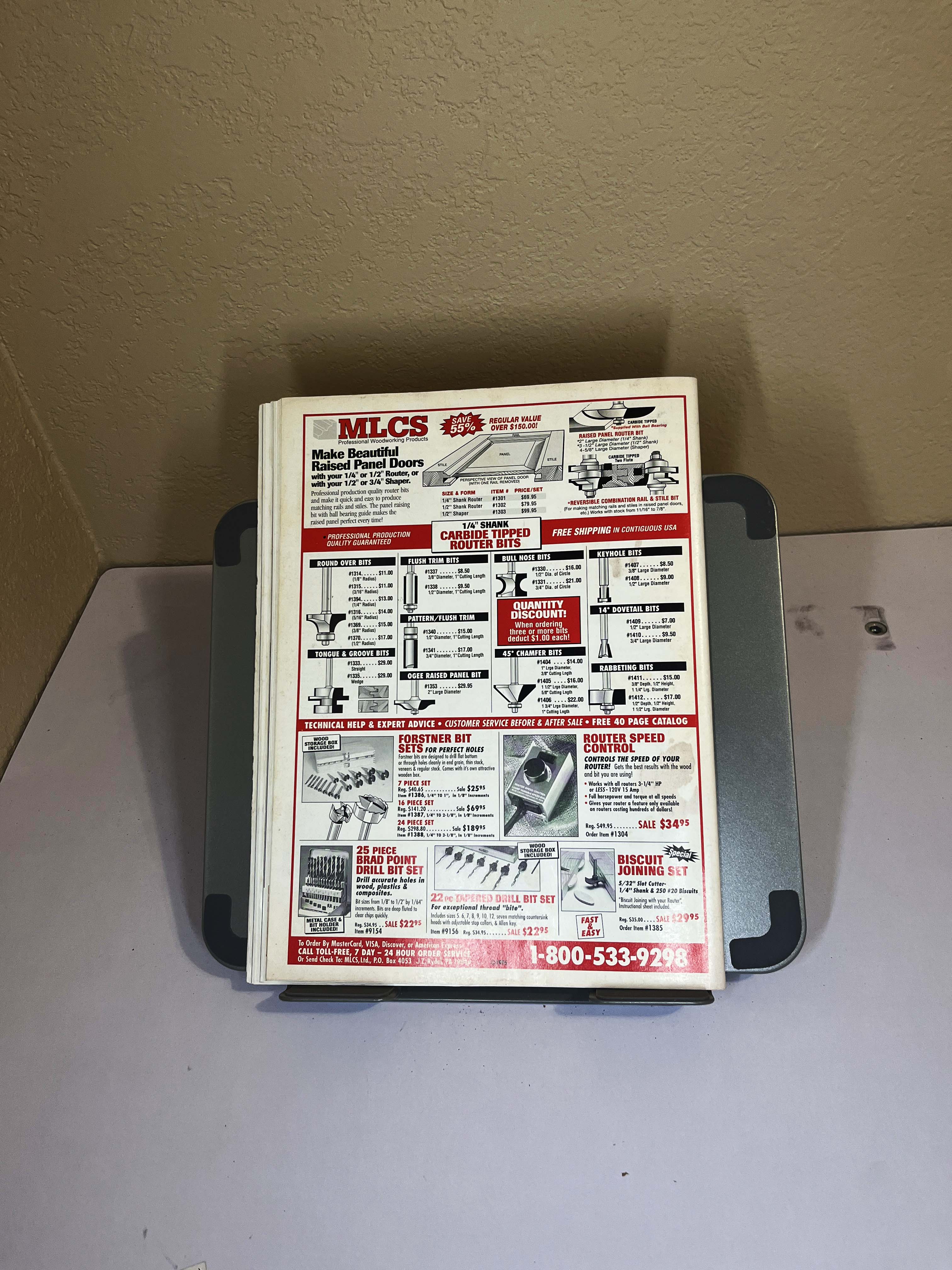 Woodworker's Journal 1995 Art Deco Earring Chest — image 5