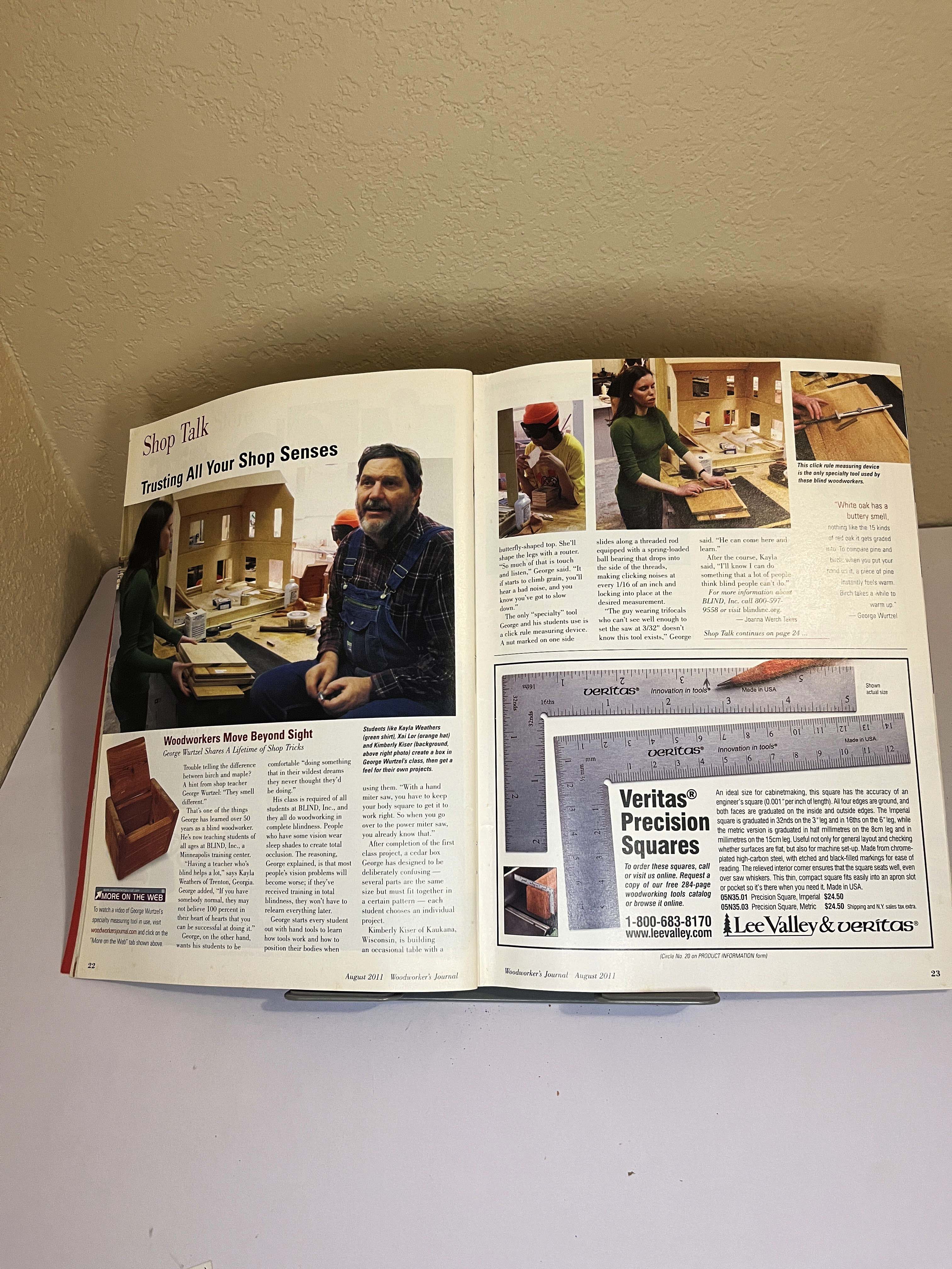 Woodworker's Journal Adirondack Chair Aug 2011 — image 4