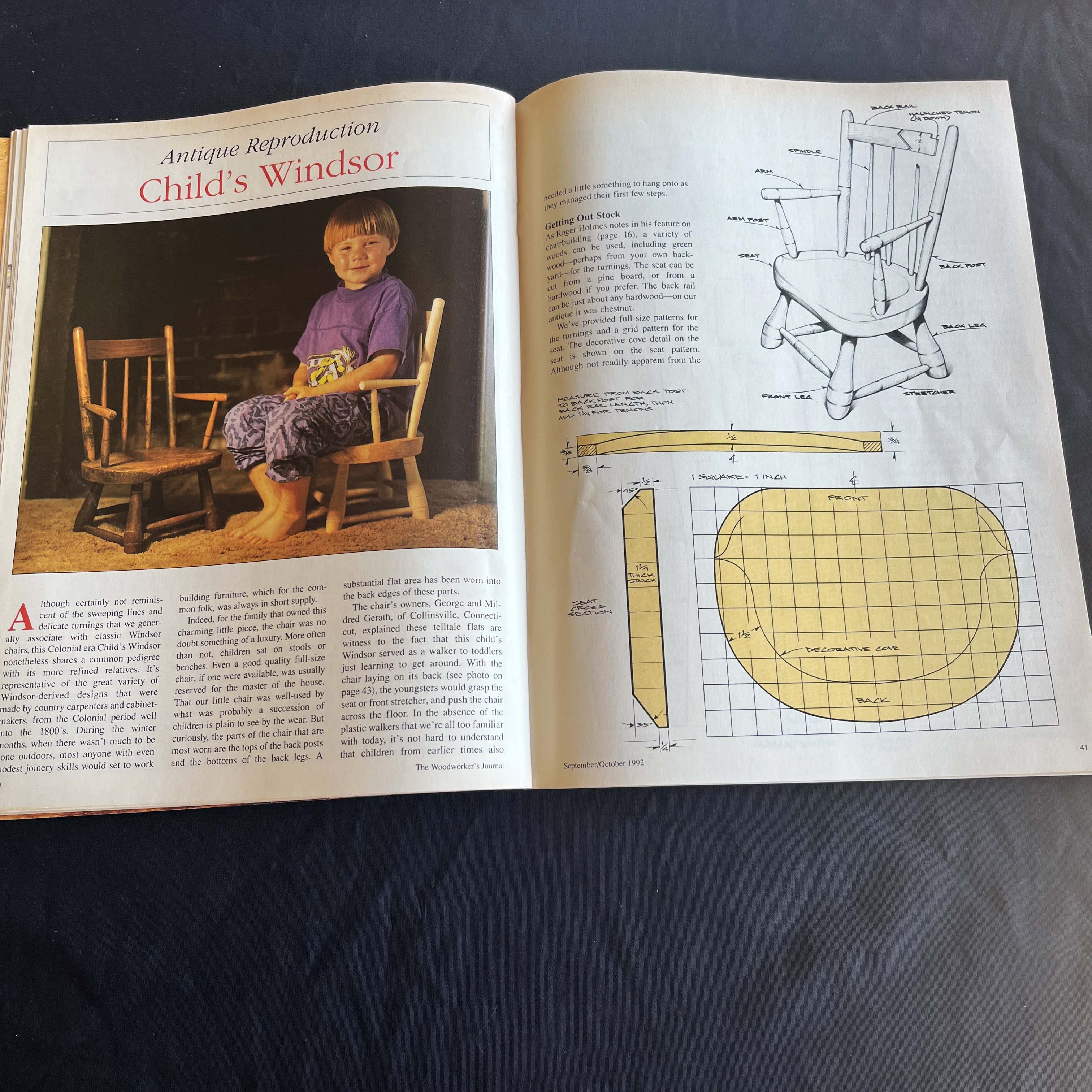 Woodworker's Journal Magazine Vacuum Turning Sept/Oct 1992 — image 3
