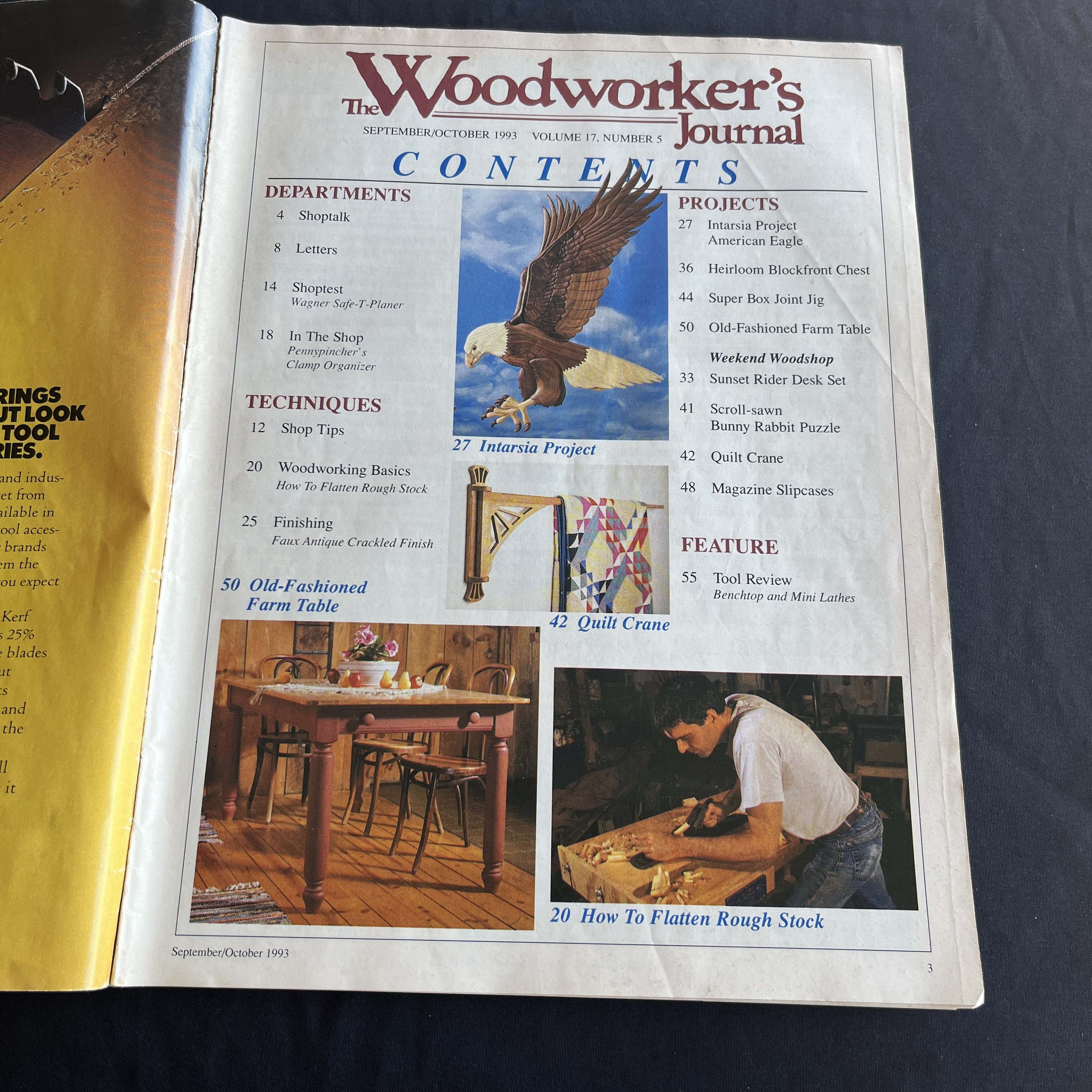 Woodworker's Journal, Sept/Oct 1993, Blockfront Chest — image 2