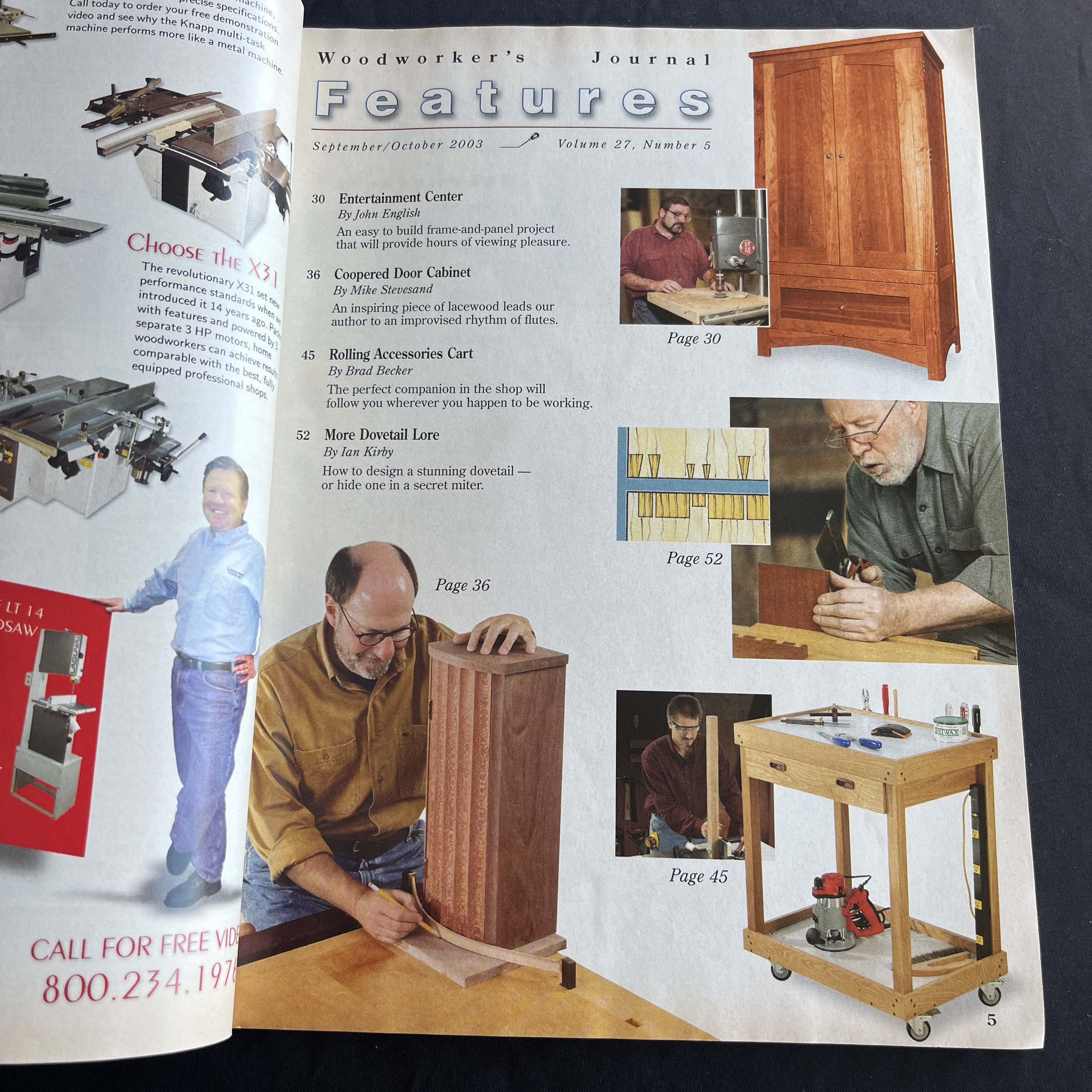 Woodworker's Journal, Woodworking Projects, Oct 2003 — image 2