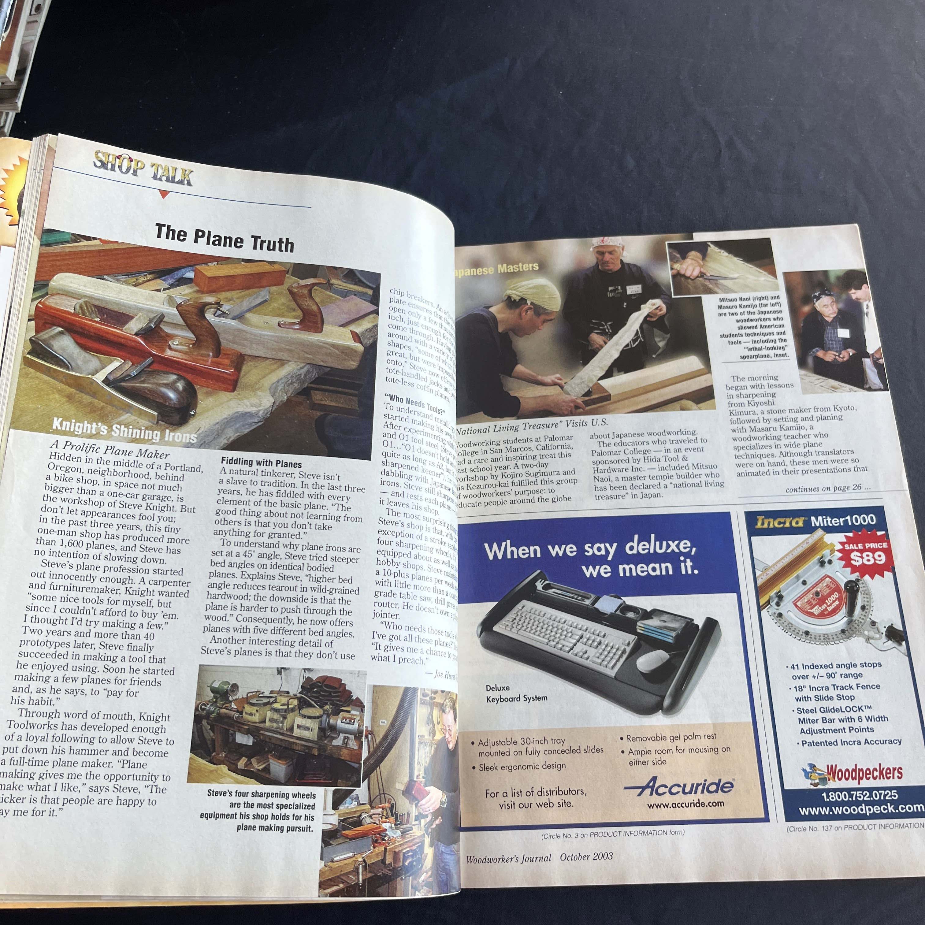 Woodworker's Journal, Woodworking Projects, Oct 2003 — image 4