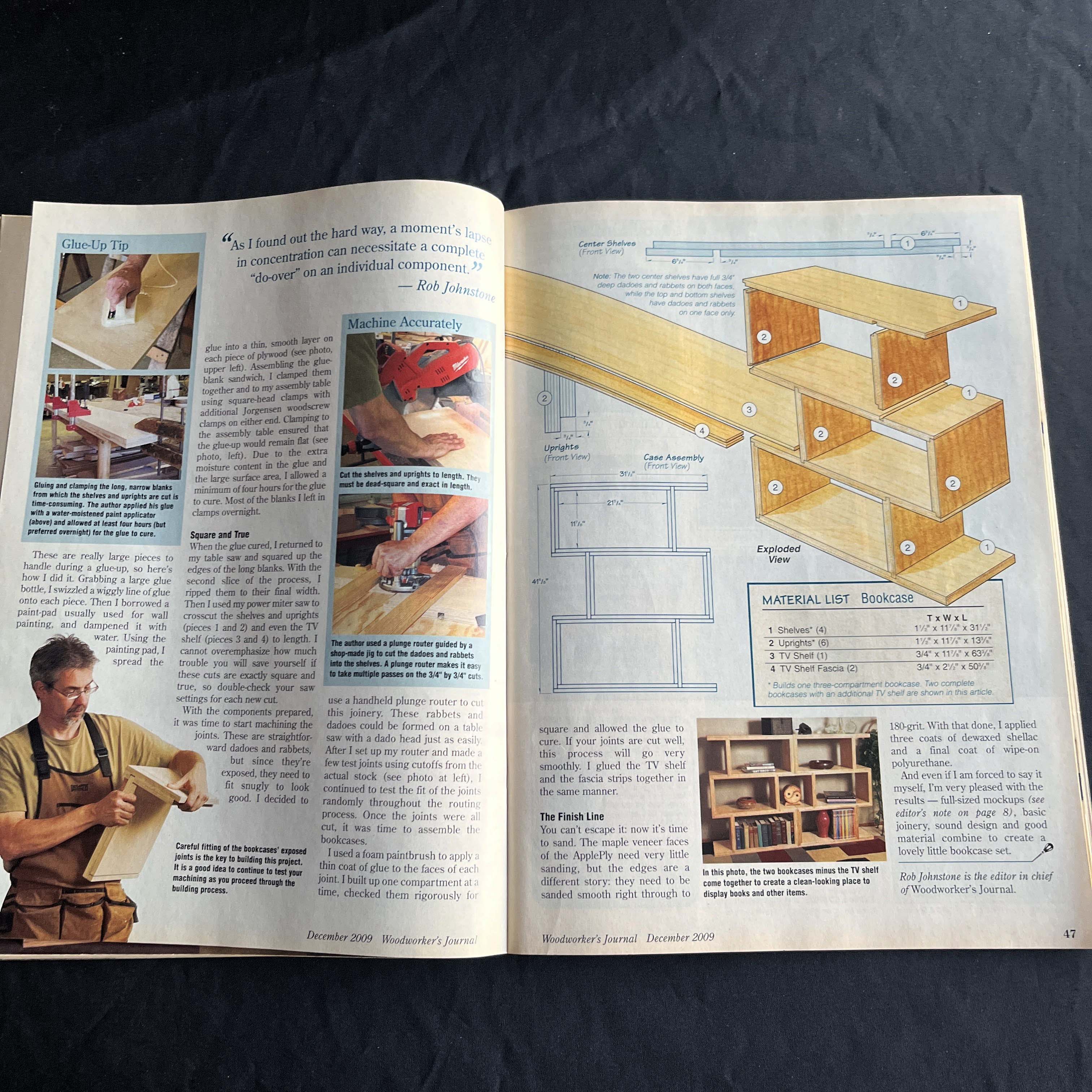 Woodworker's Journal Mag, The Big Router Issue, Dec 2009 — image 3