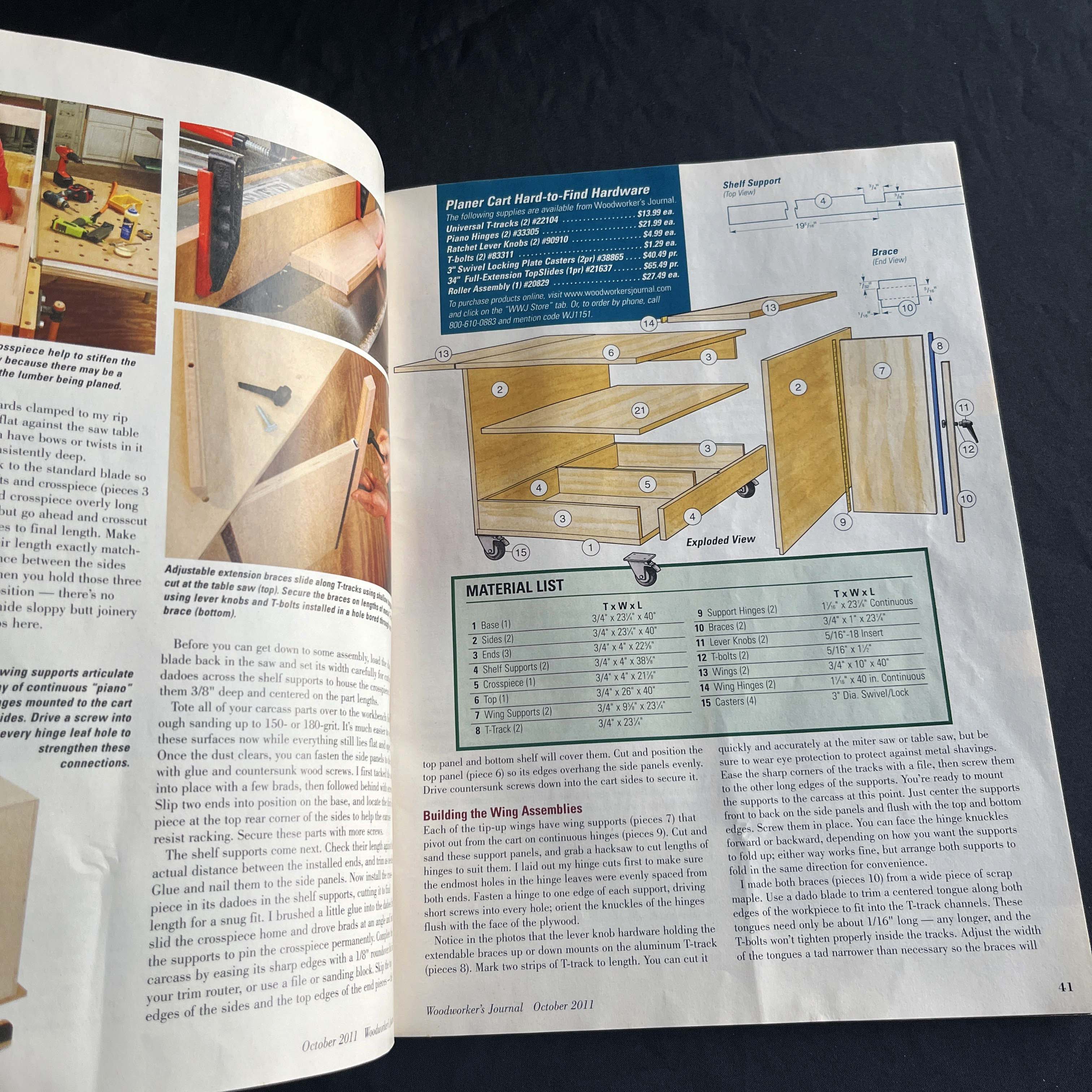 Woodworker's Journal Mag Oct 2011 Jewelry Cabinet — image 3