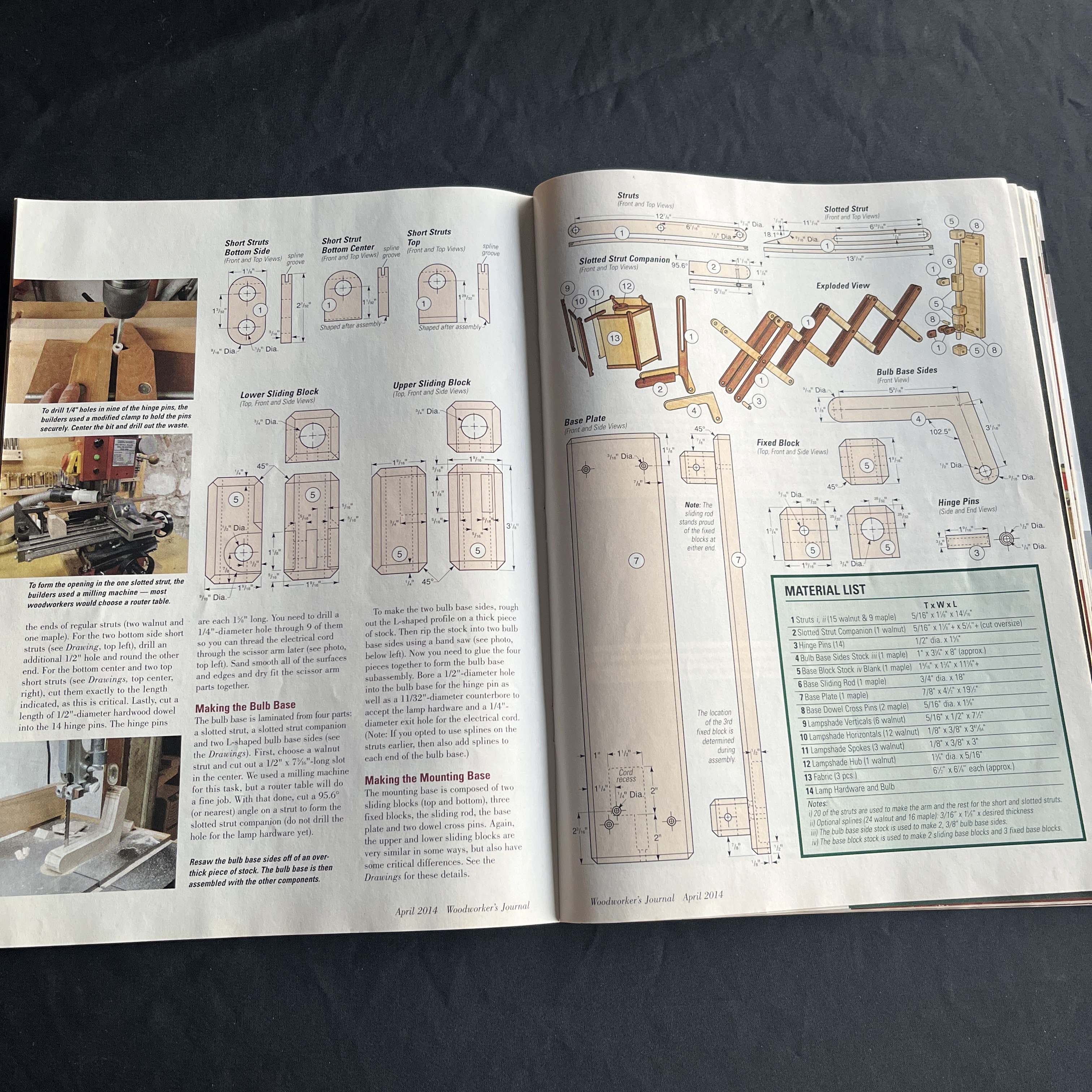 Woodworker's Journal, Mahogany Cabinet Cover, Apr 2014 — image 2