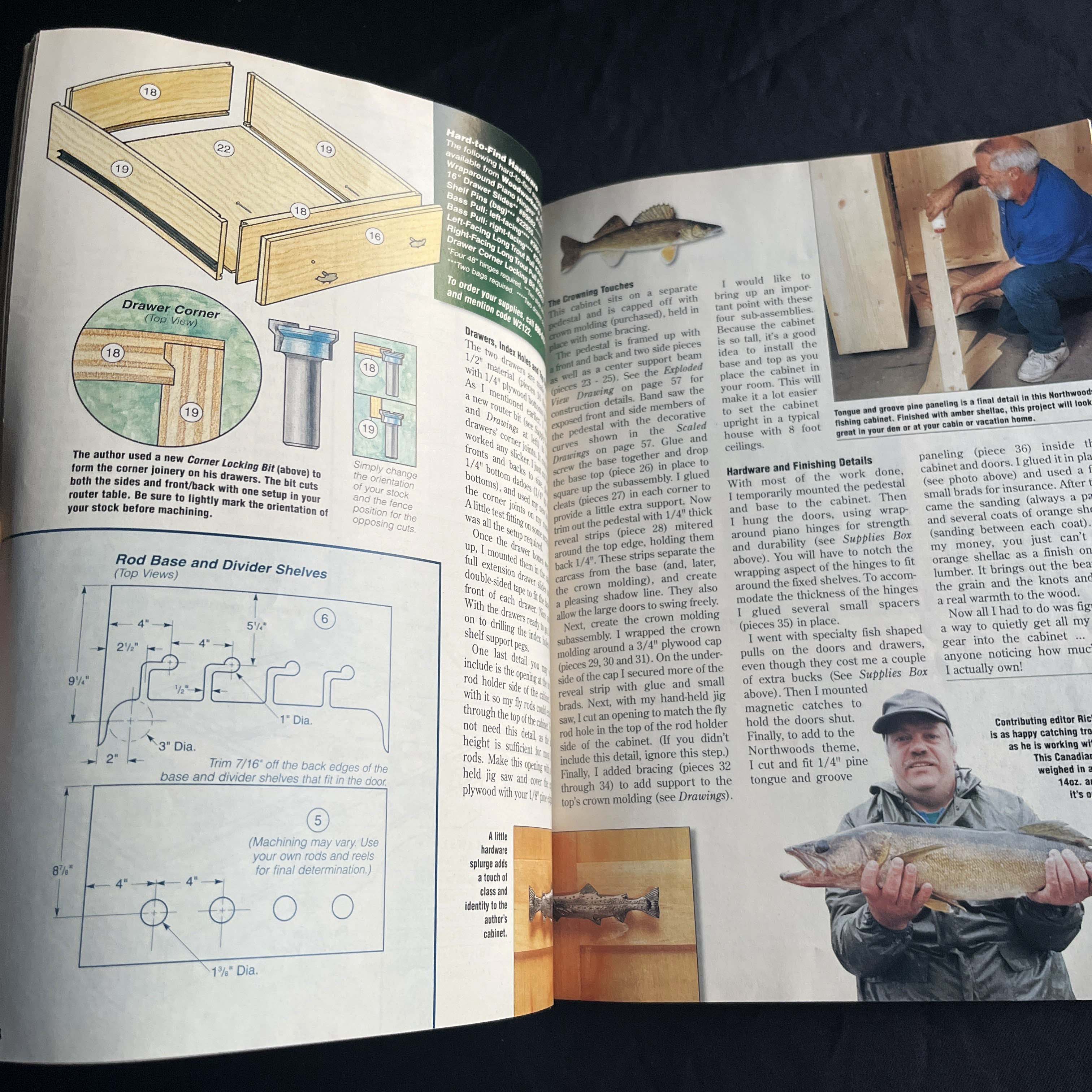 Woodworker's Journal Dec 2001, Ultimate Router Jig — image 4