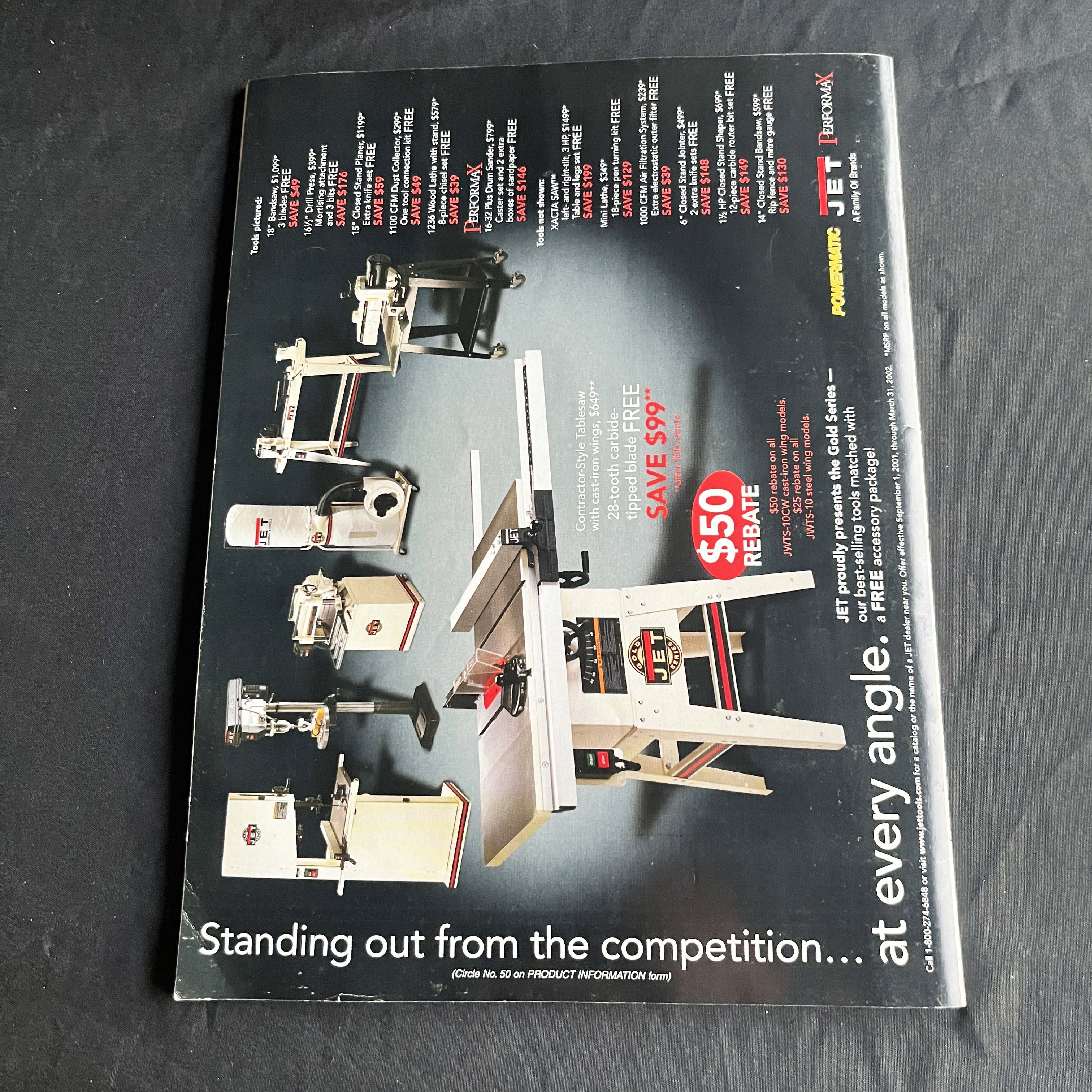 Woodworker's Journal Dec 2001, Ultimate Router Jig — image 5