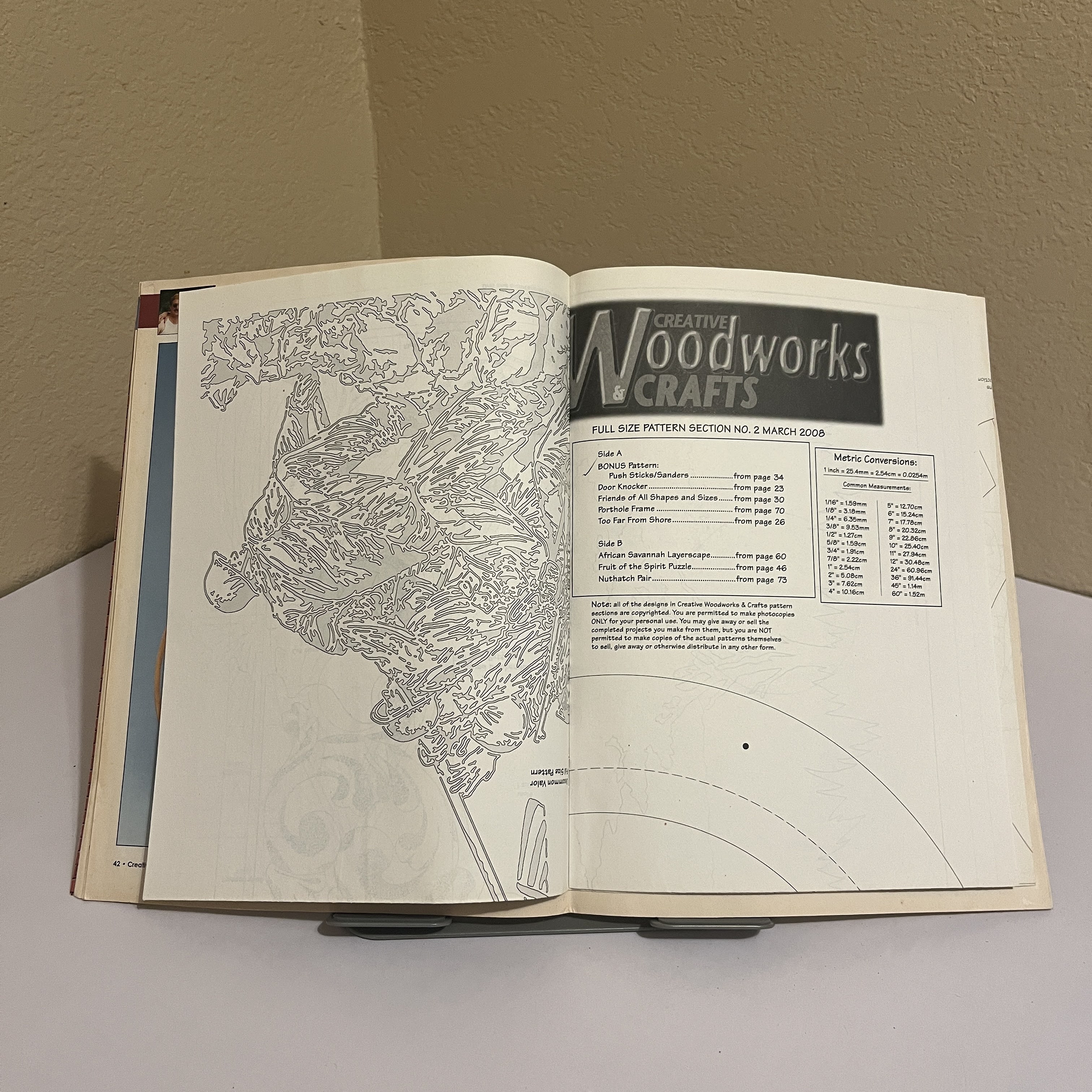 Creative Woodworks & Crafts, Door Knocker Project, Mar 2008 — image 3