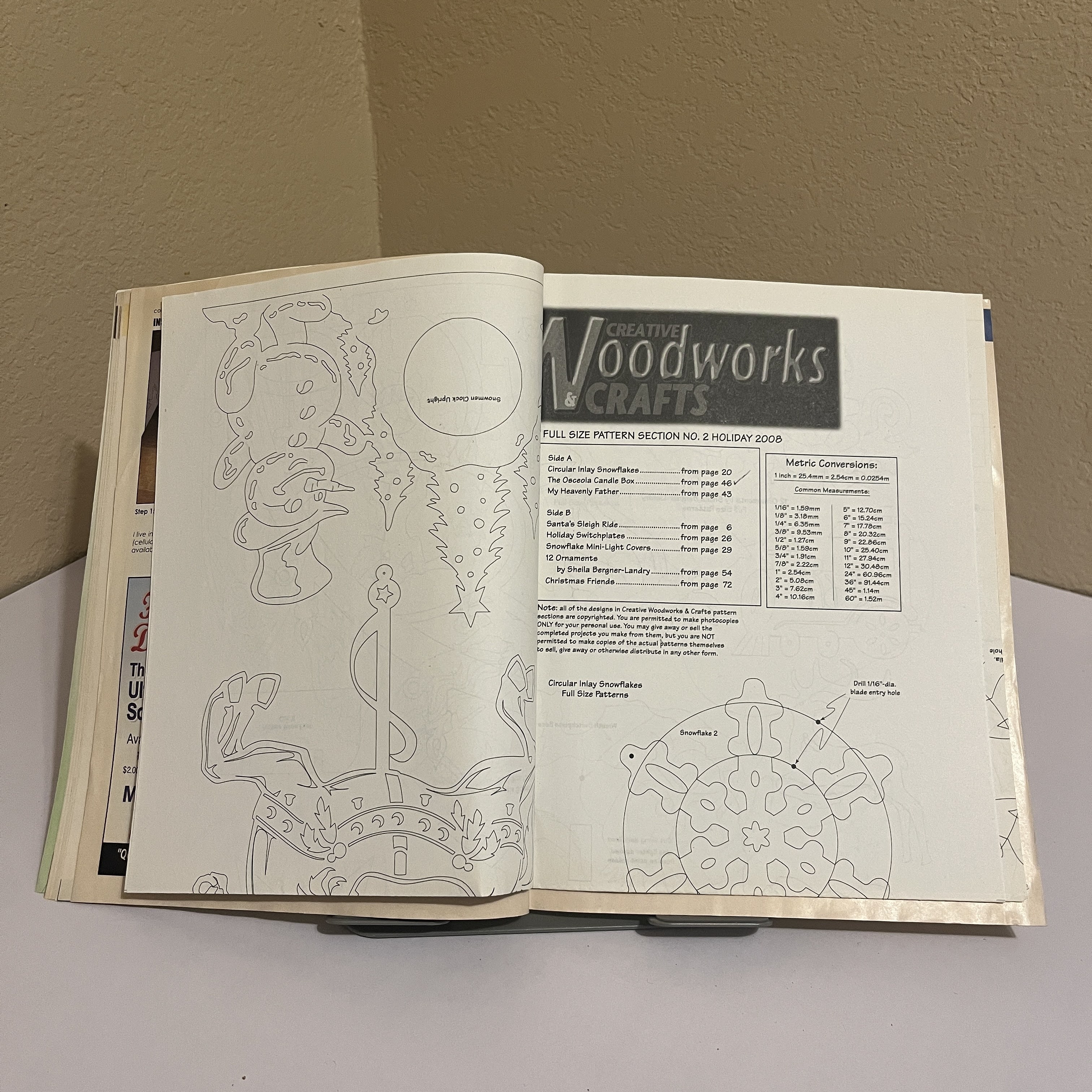 Woodworks & Crafts Holiday 2008 Christmas Ornaments — image 3