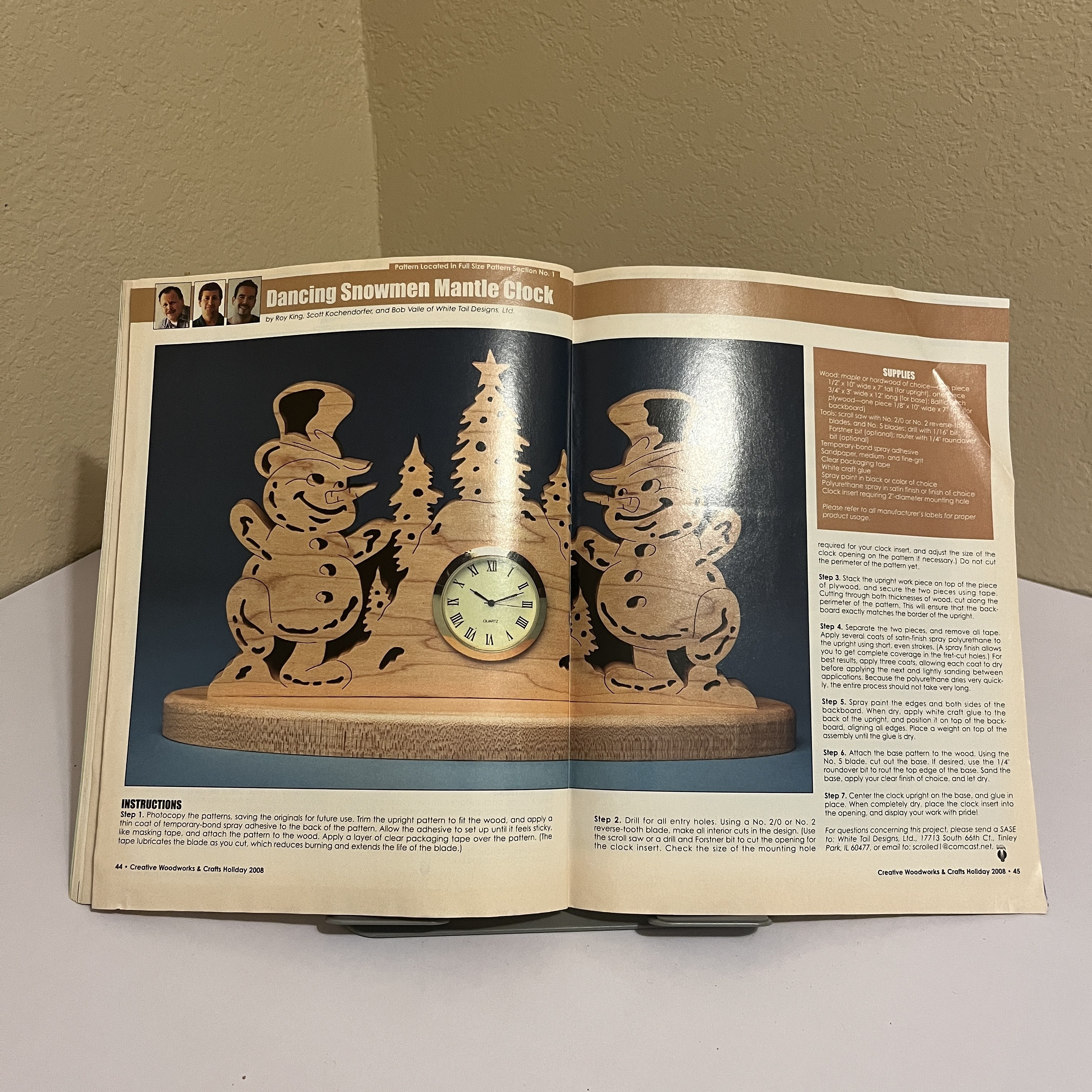 Woodworks & Crafts Holiday 2008 Christmas Ornaments — image 4