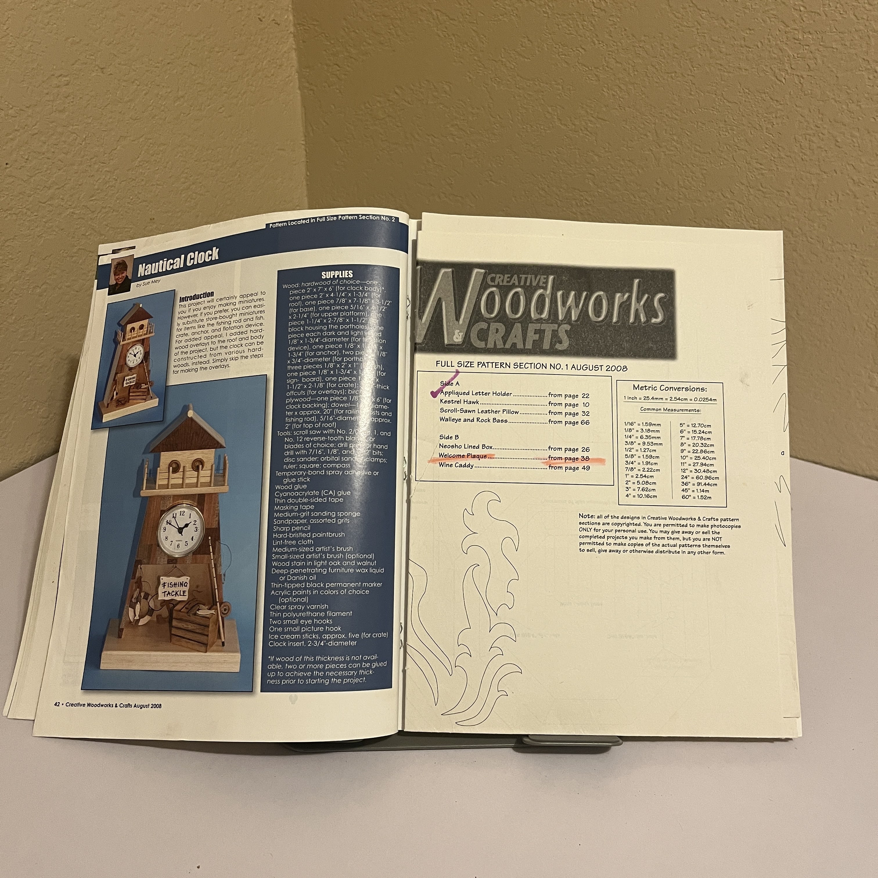 Creative Woodworks & Crafts, Aug 2008 - Wooden Fish — image 2