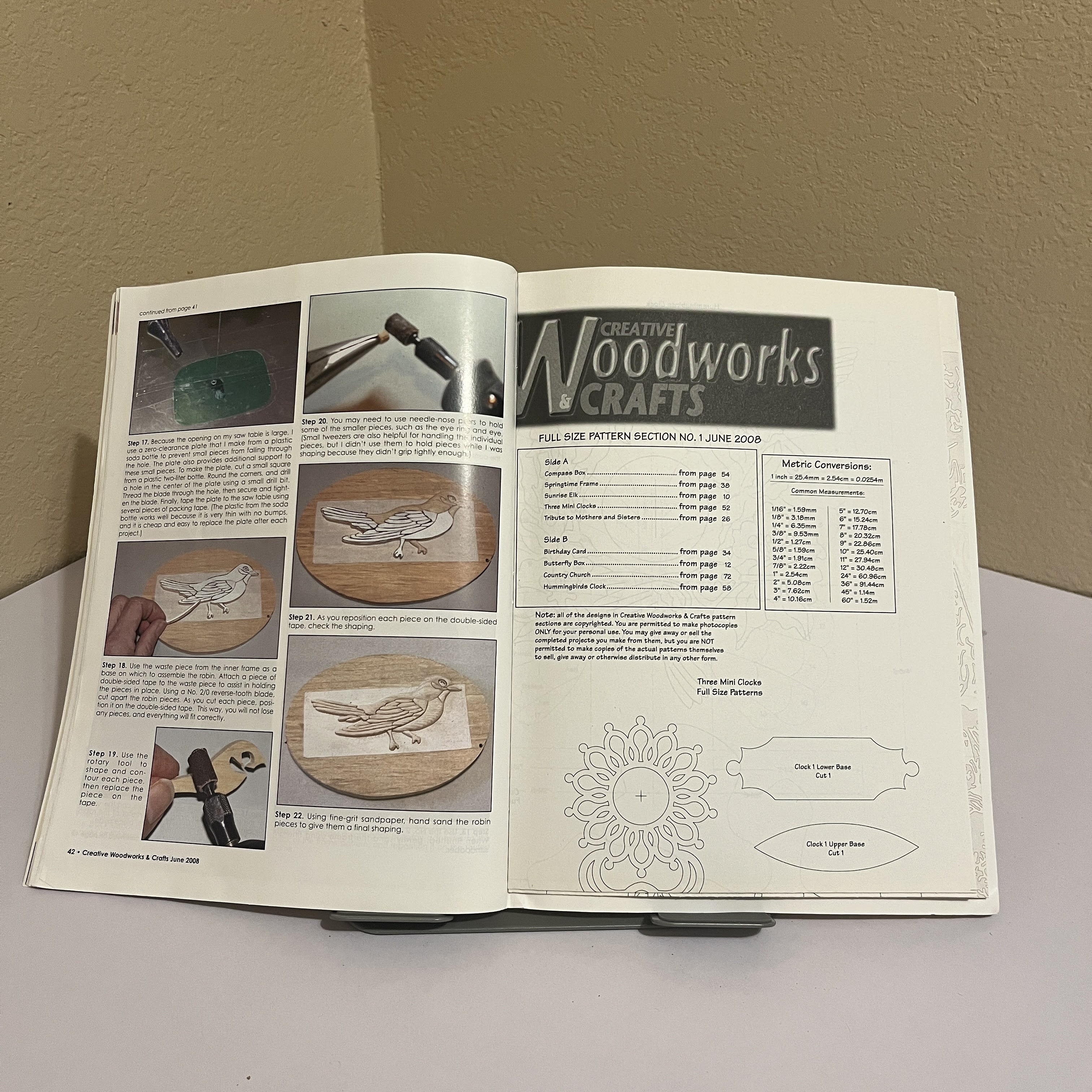 Creative Woodworks & Crafts, June 2008 - Owl Wood Art — image 2