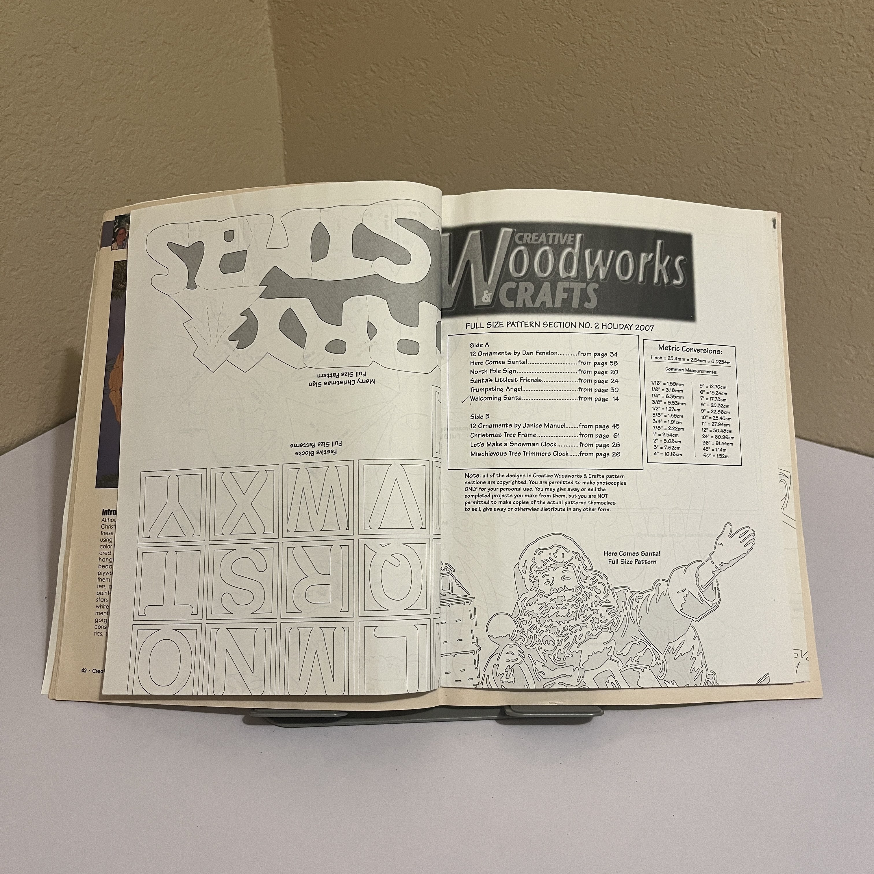 Woodworks & Crafts Holiday Ornament Patterns 2007 — image 3