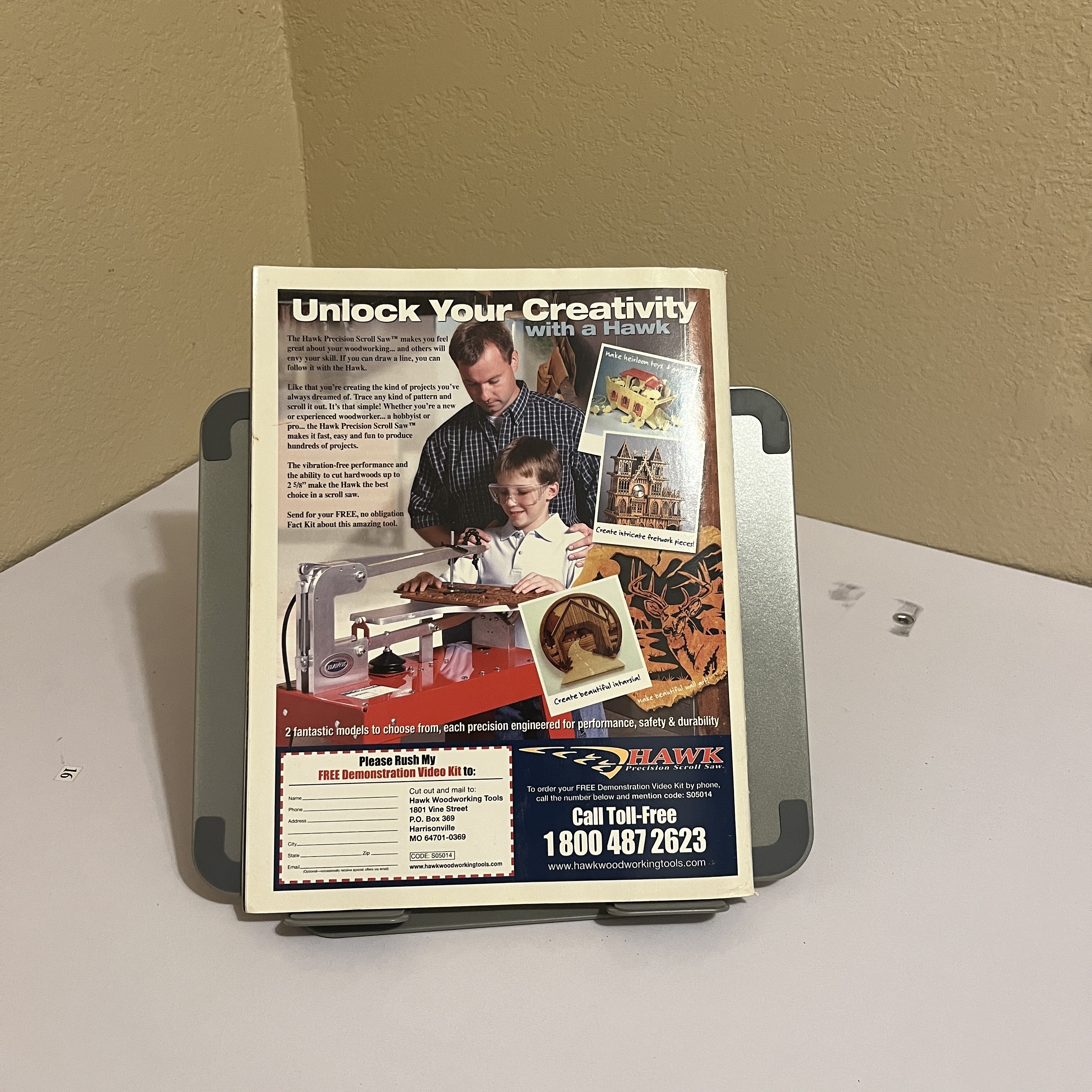 Creative Woodworks & Crafts Mag, June 2005 Tiger Intarsia — image 5