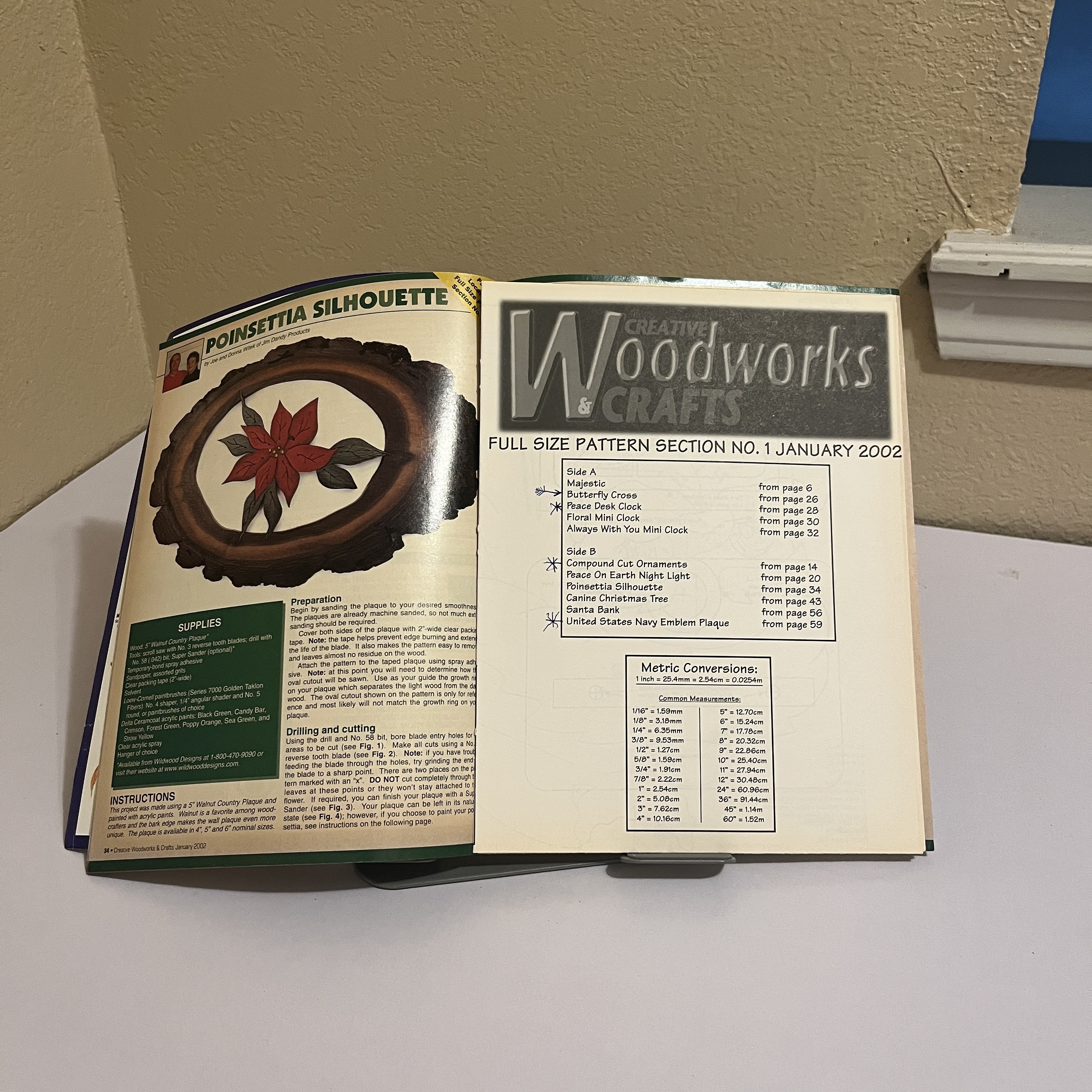 Creative Woodworks & Crafts Magazine, Jan 2002 Deer — image 3