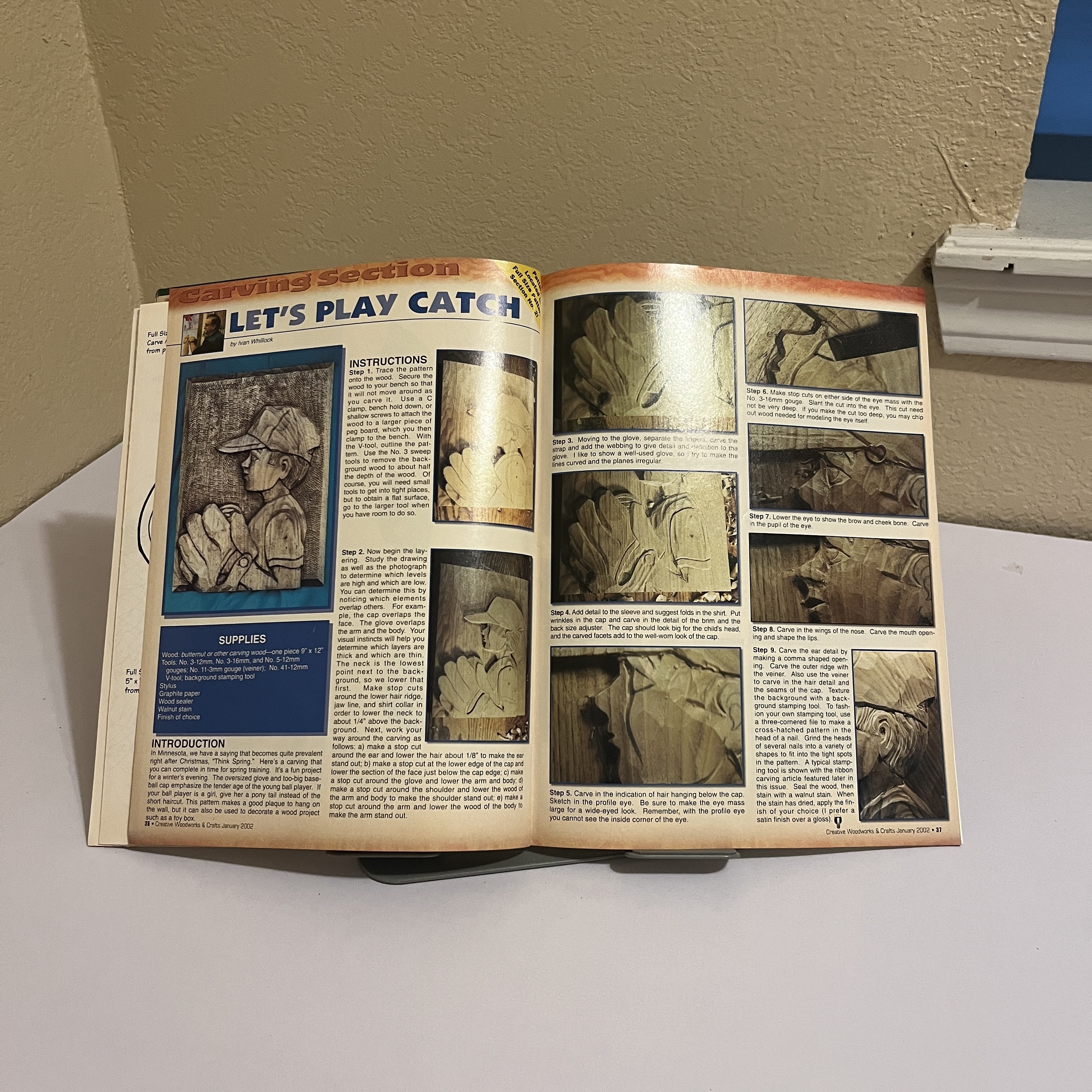 Creative Woodworks & Crafts Magazine, Jan 2002 Deer — image 4