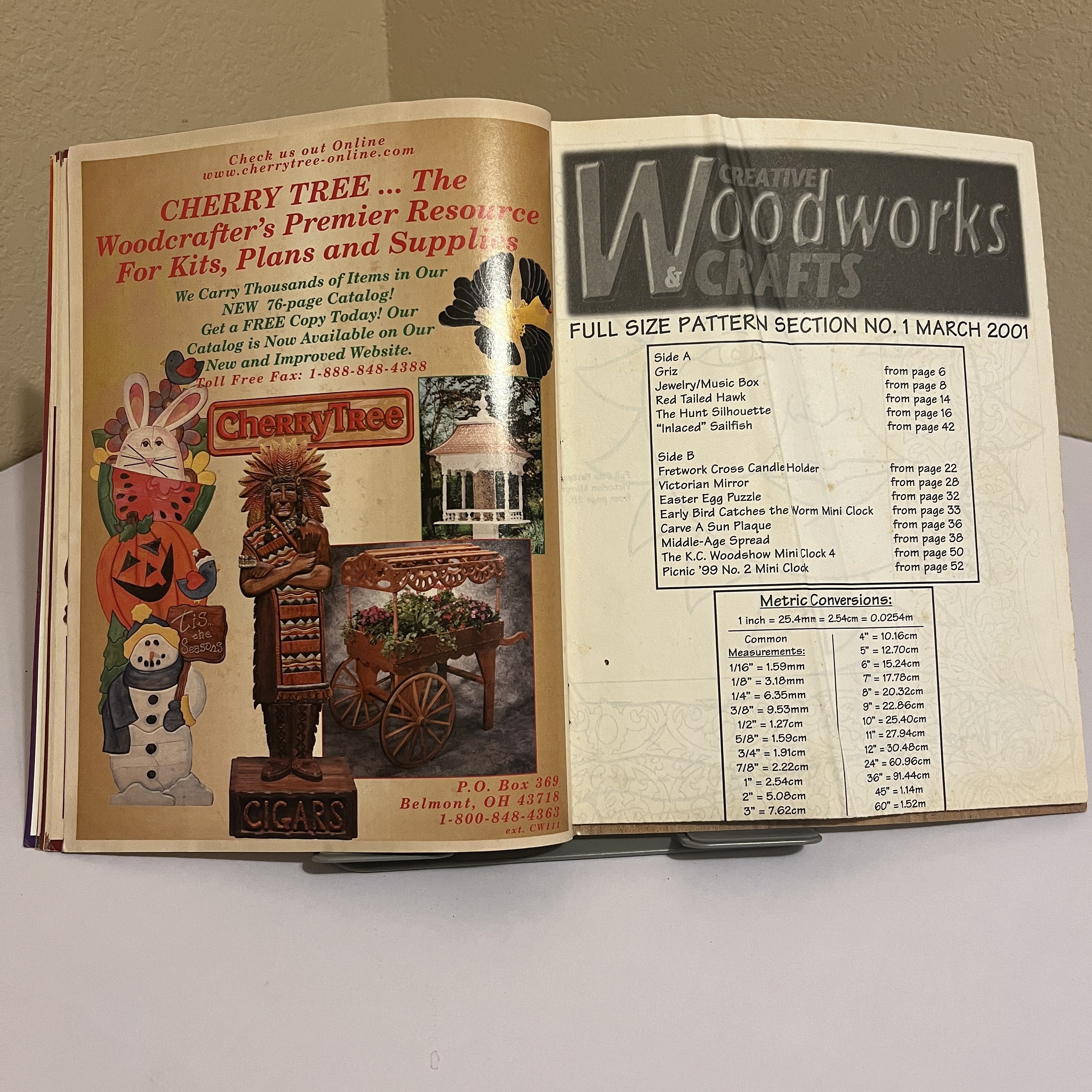 Creative Woodworks Mag Mar 2001, Woodcarved Turkeys — image 2