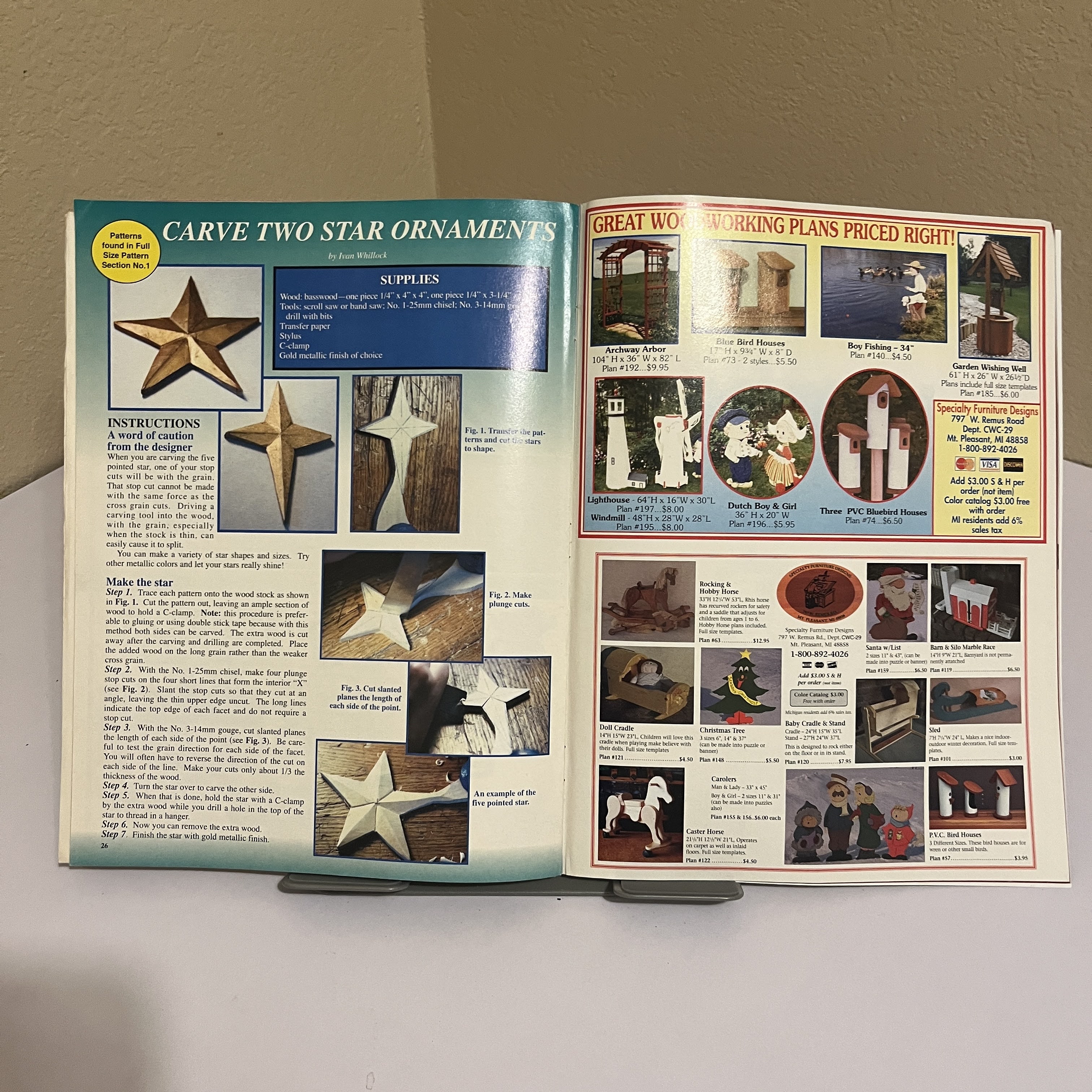 Wood Ornaments: Creative Woodworks & Crafts Magazine 2000 — image 4