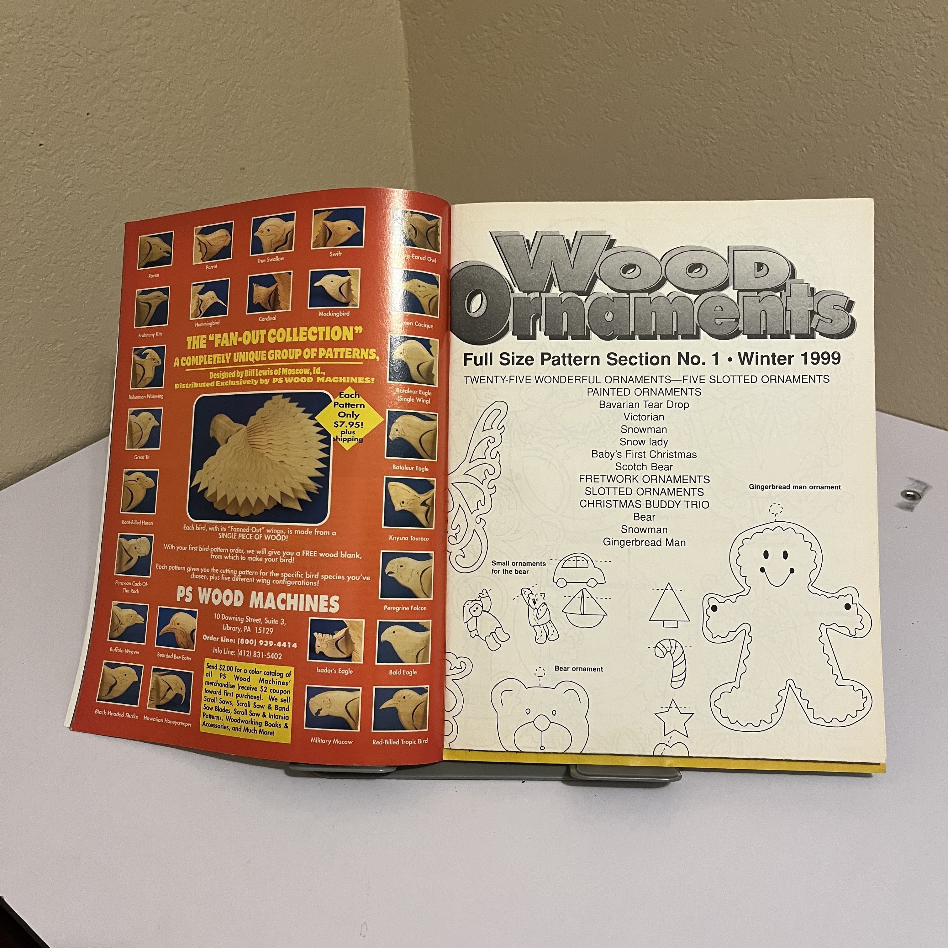 Creative Woodworks & Crafts: Wood Ornaments Winter 1999 — image 2