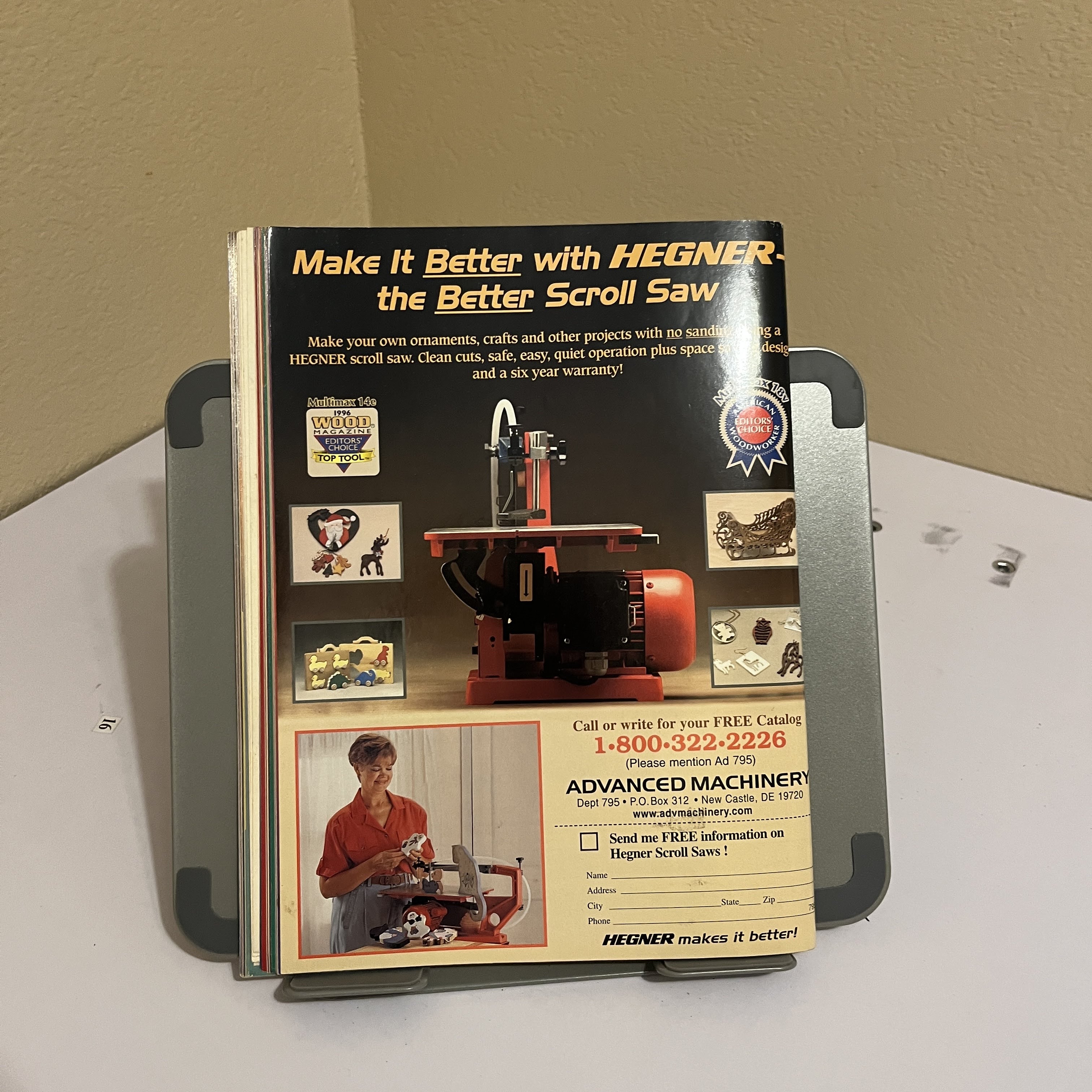 Creative Woodworks & Crafts, Northwoods Nightlight, Mar 98 — image 5