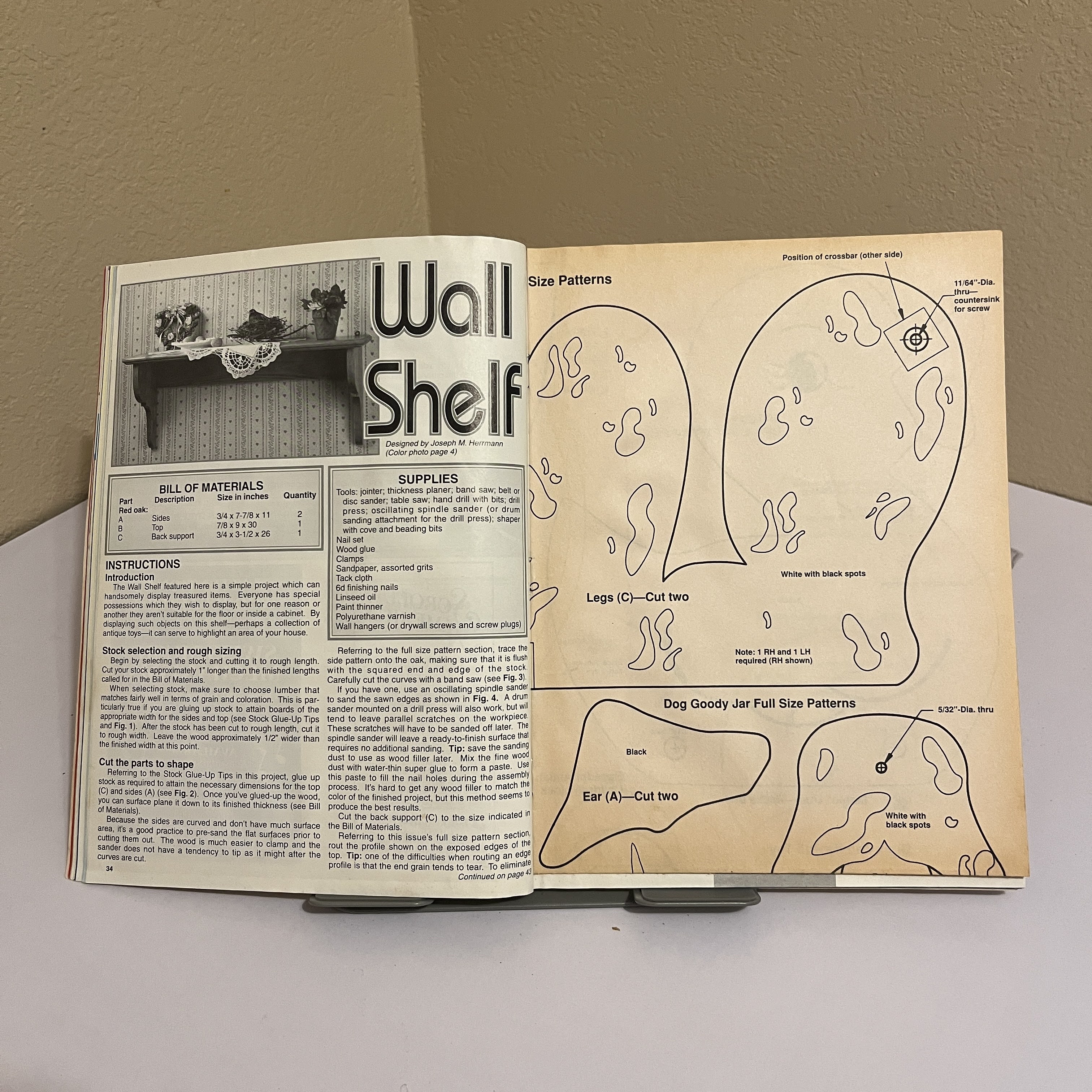 Creative Woodworks & Crafts Lion Project April 1996 — image 3