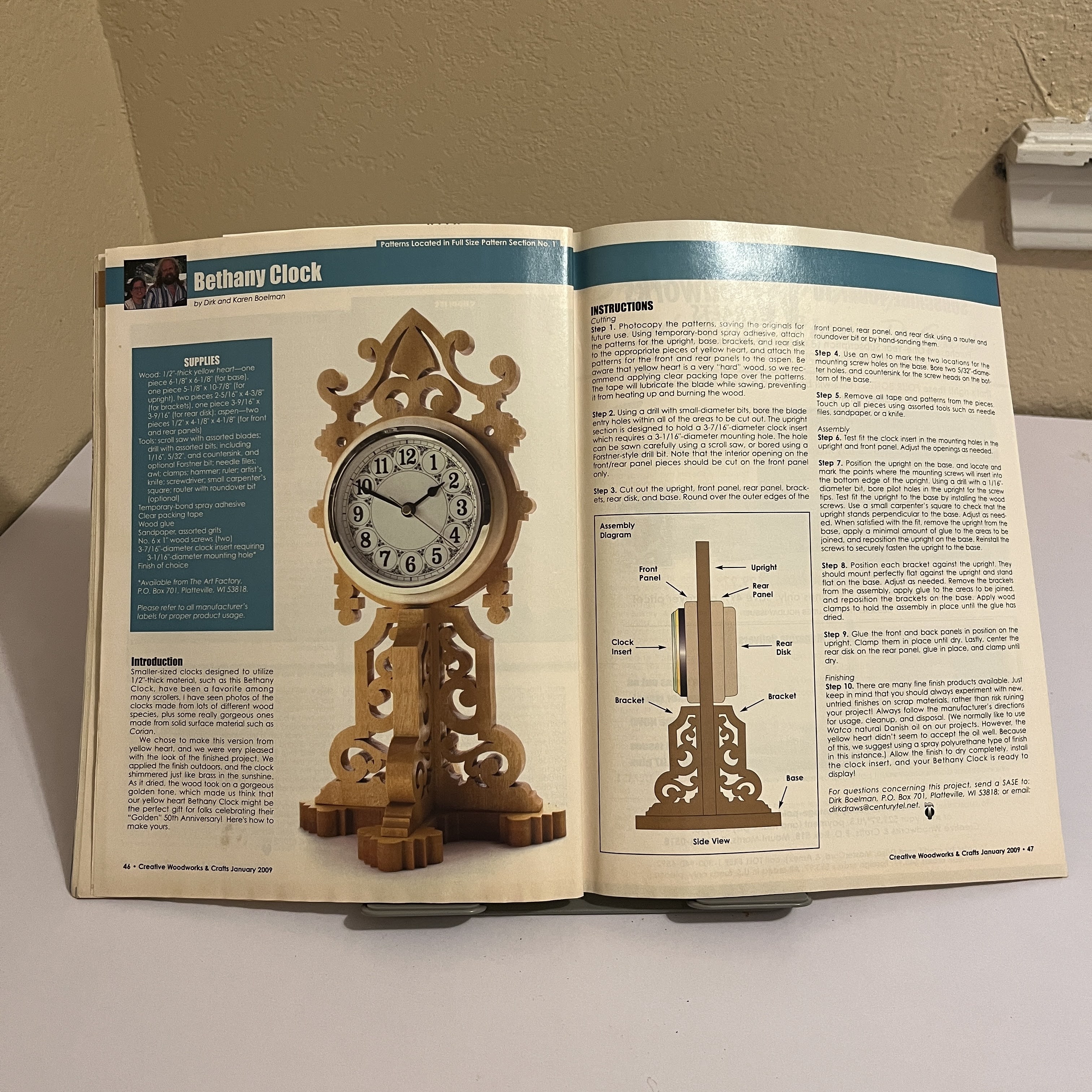 Creative Woodworks & Crafts Magazine Jan 2009 Ram Cover — image 4