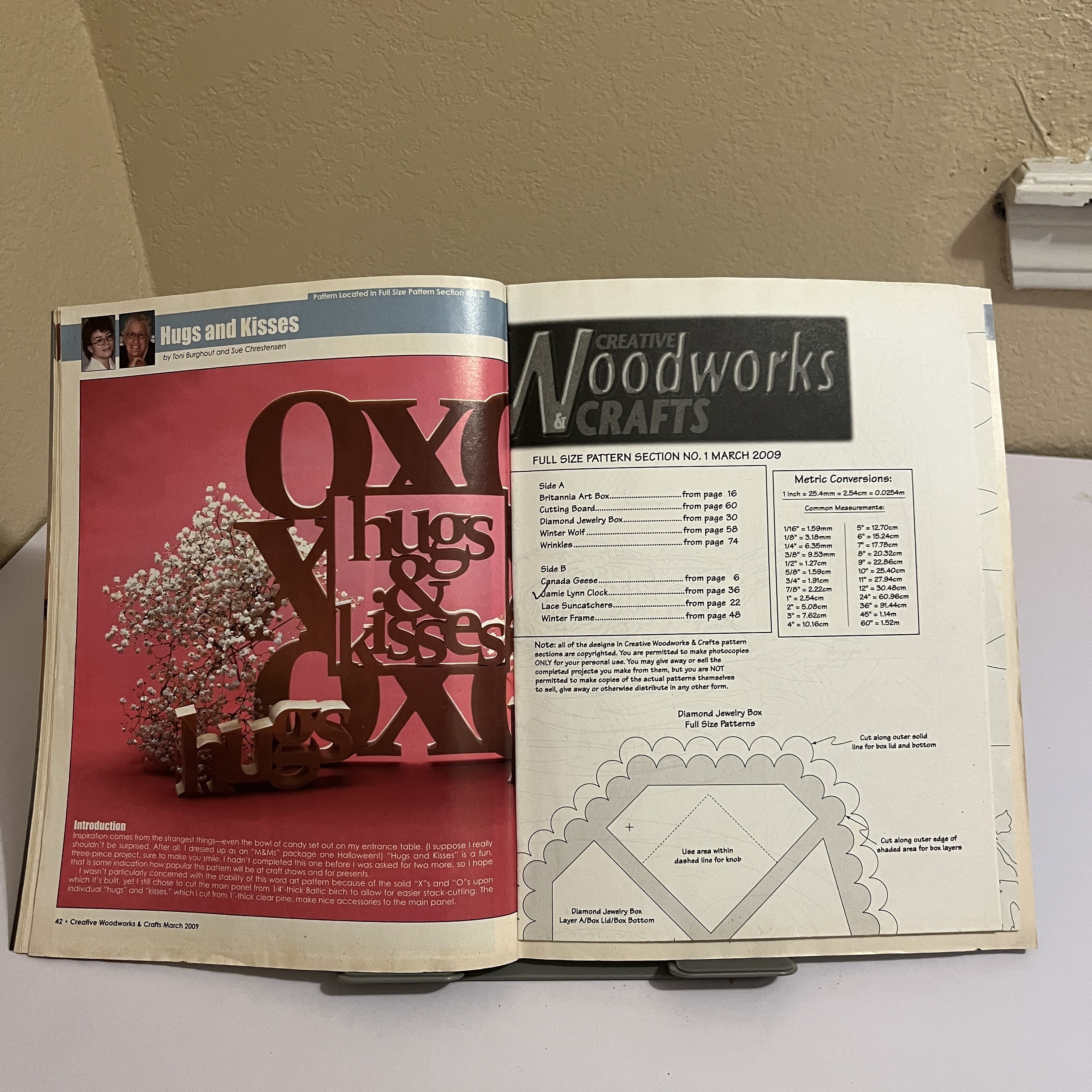 Creative Woodworks Mag Winter Scene Intarsia Mar 2009 — image 2