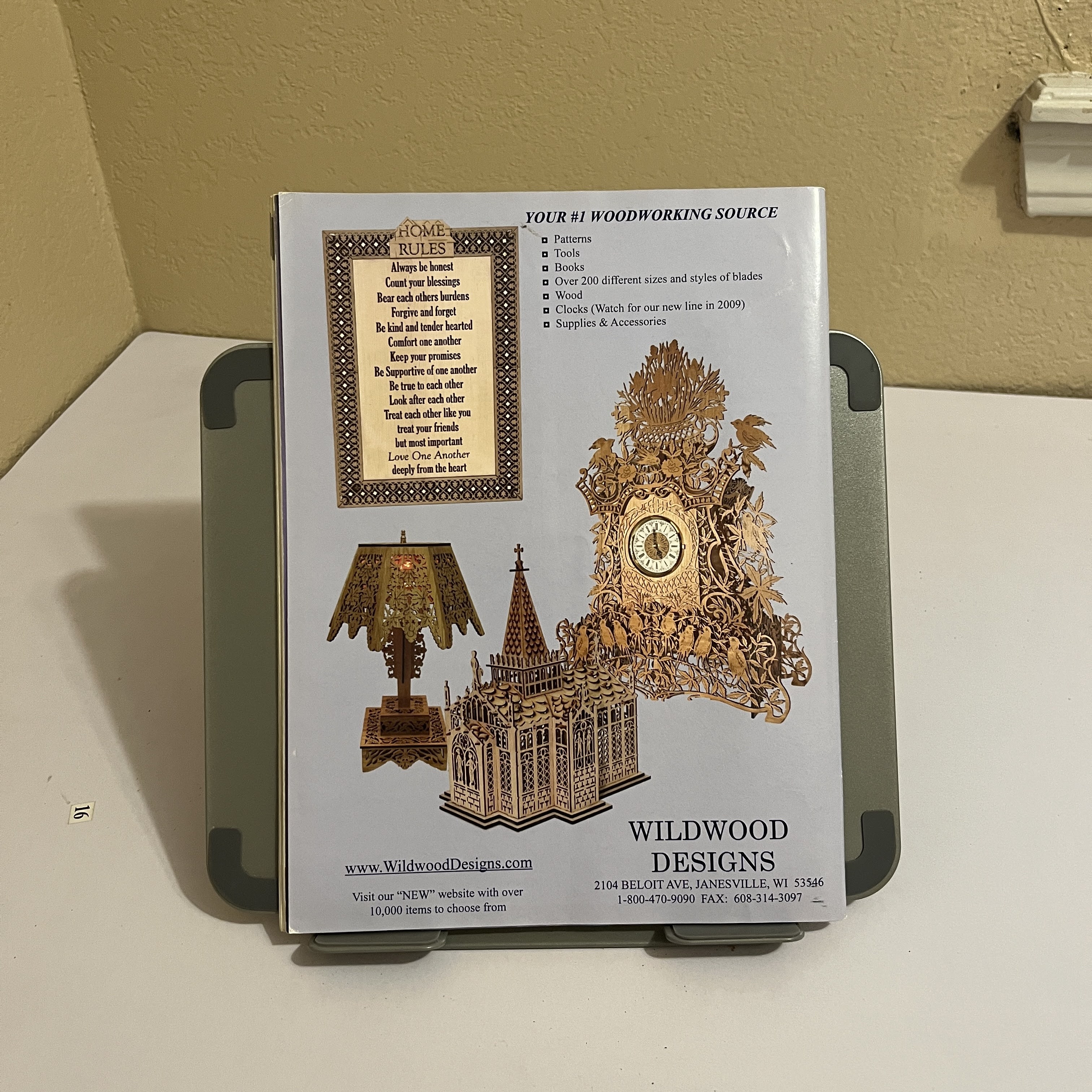 Creative Woodworks Magazine, Wolf Cover, Sept 2009 — image 5