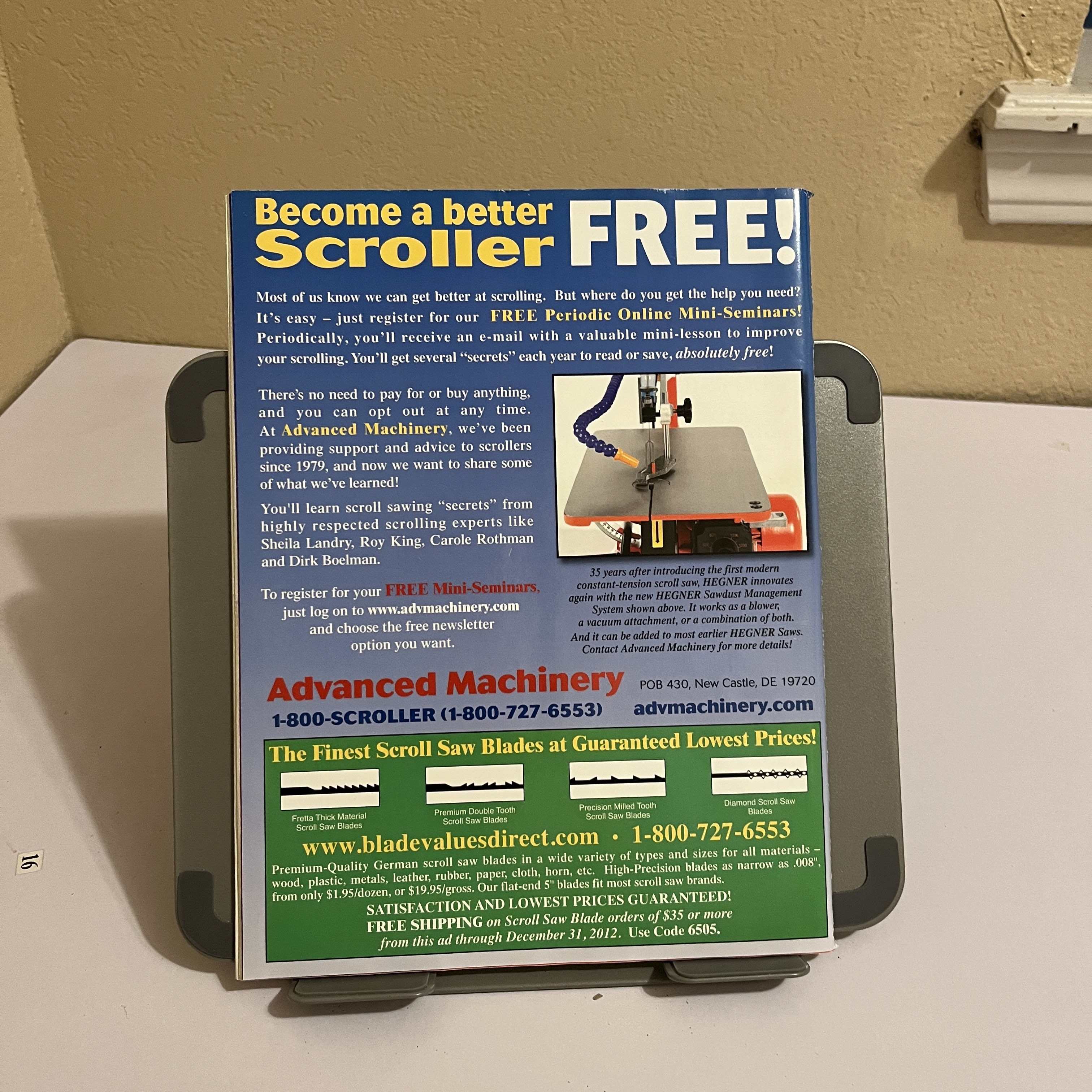 Creative Woodworks & Crafts Horned Owl Cover Dec 2012 — image 5