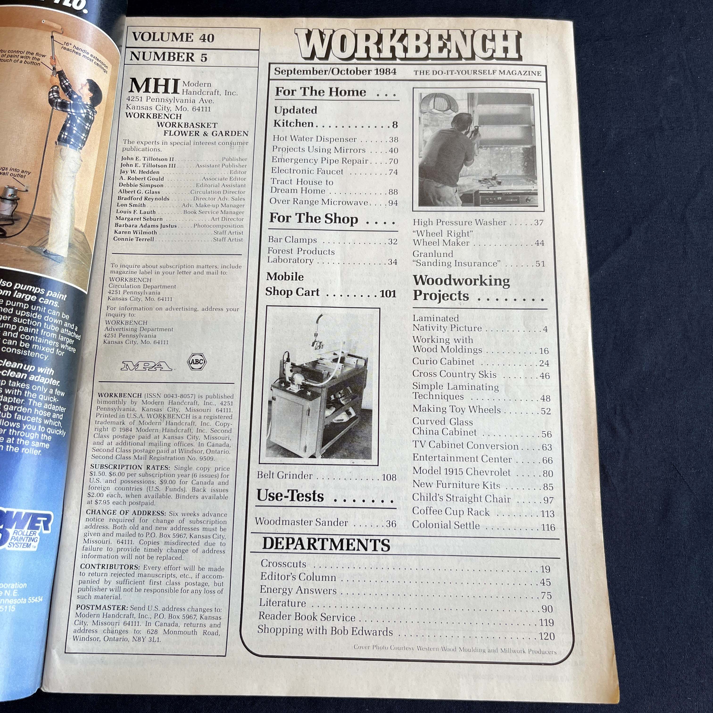 Workbench Magazine Oct 1984 Country Style Dining Room — image 2