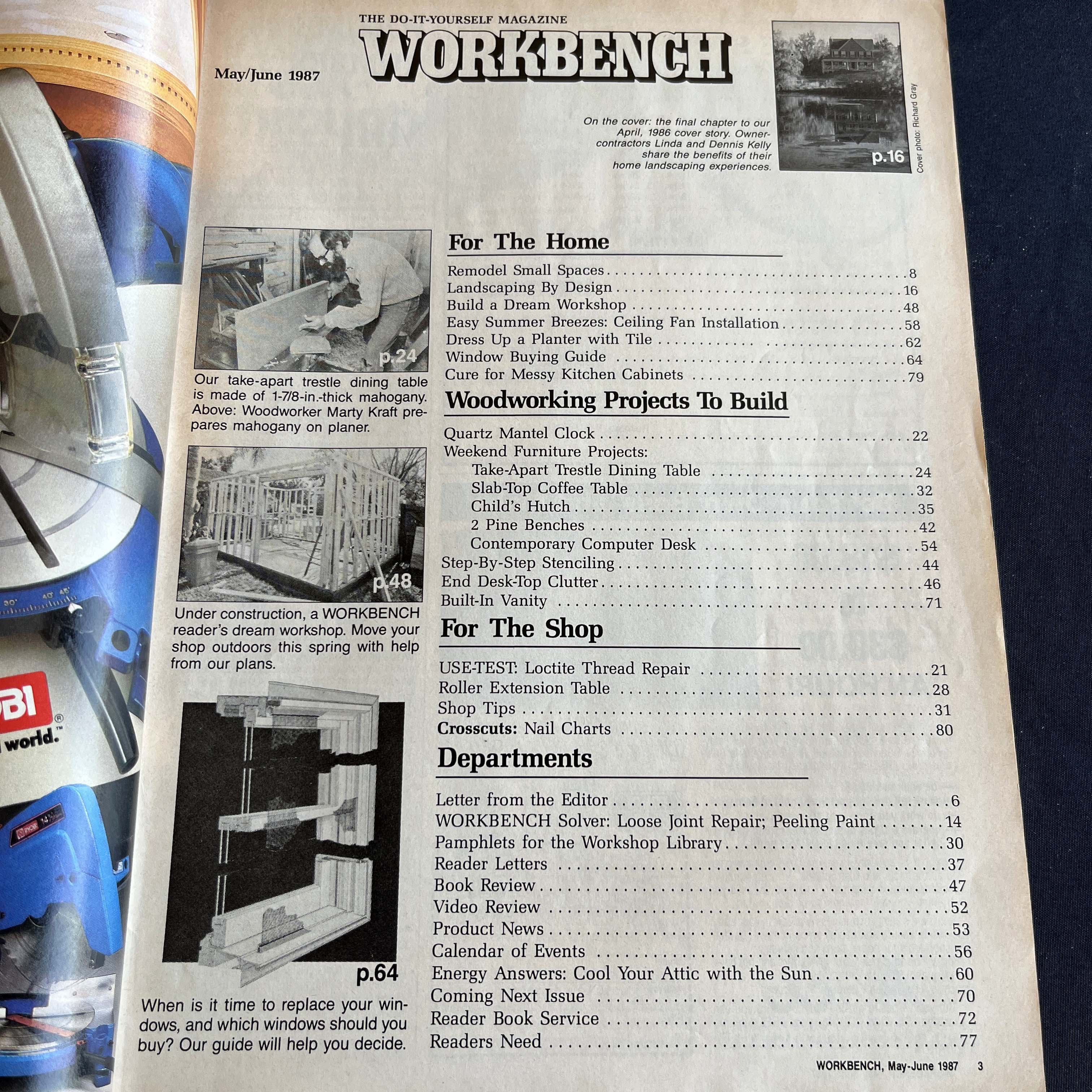 Workbench Magazine June 1987 Home Landscaping — image 2