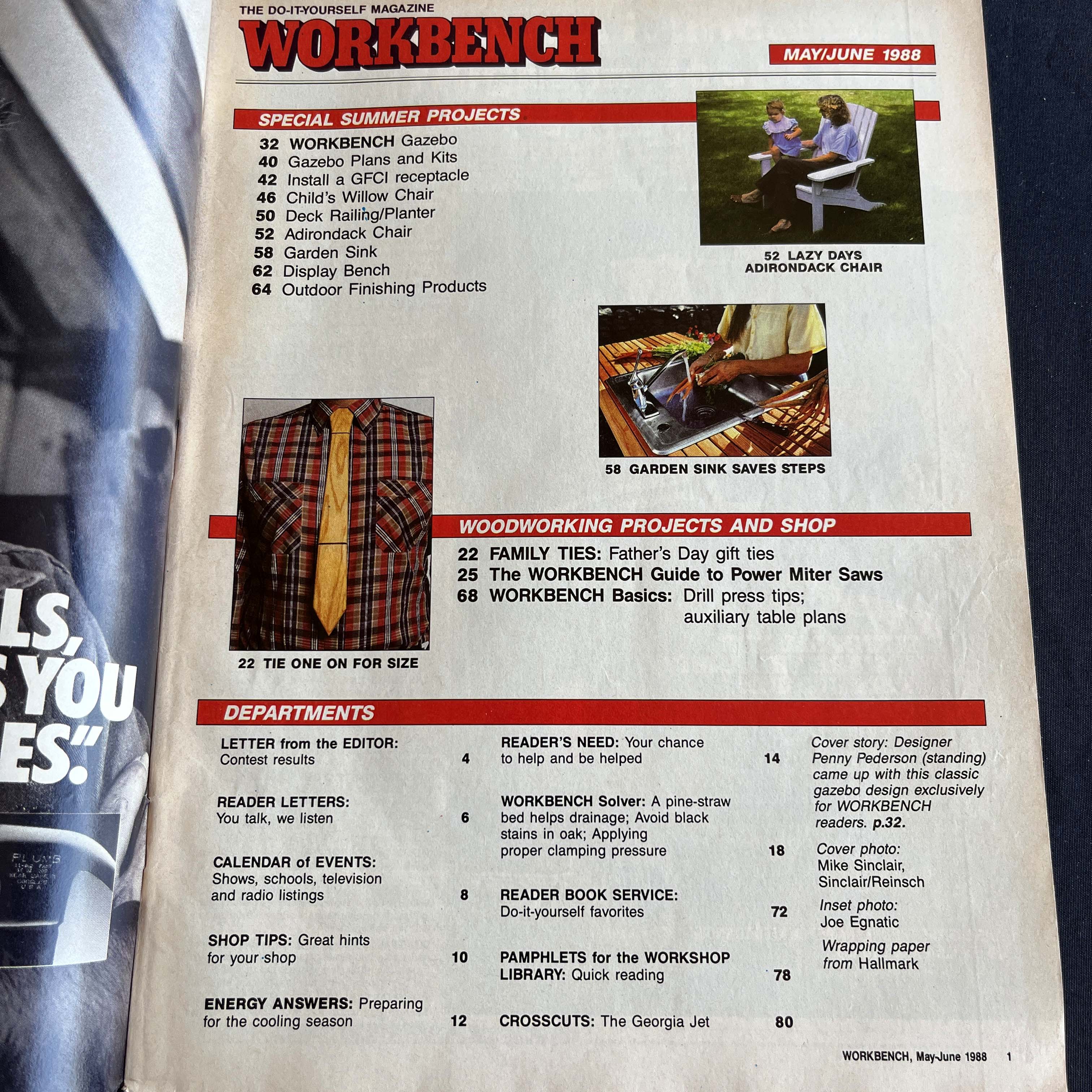 Workbench Magazine June 1988 - Build a Gazebo Plans — image 2