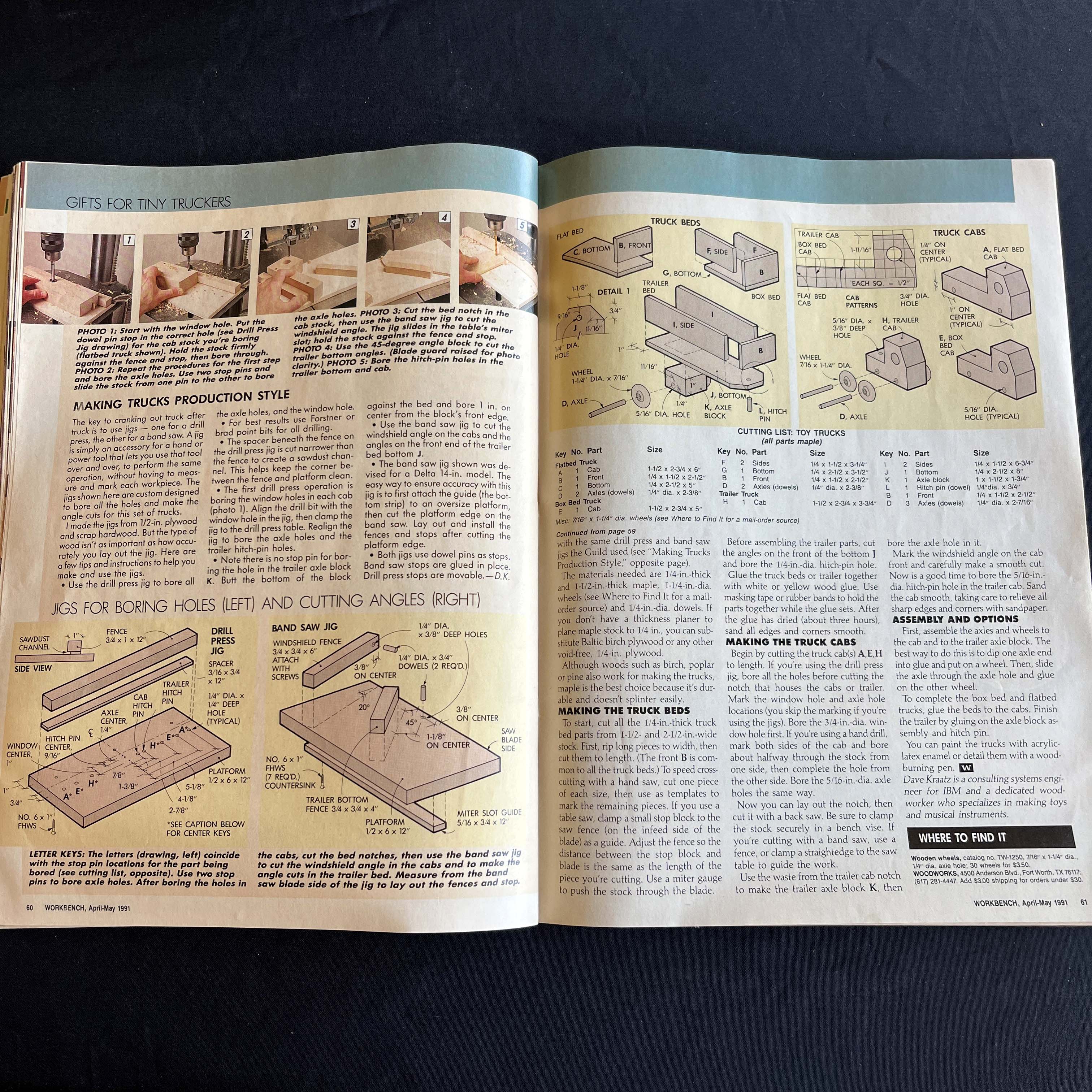 Workbench Magazine May 1991, Build a Garage Workshop — image 4