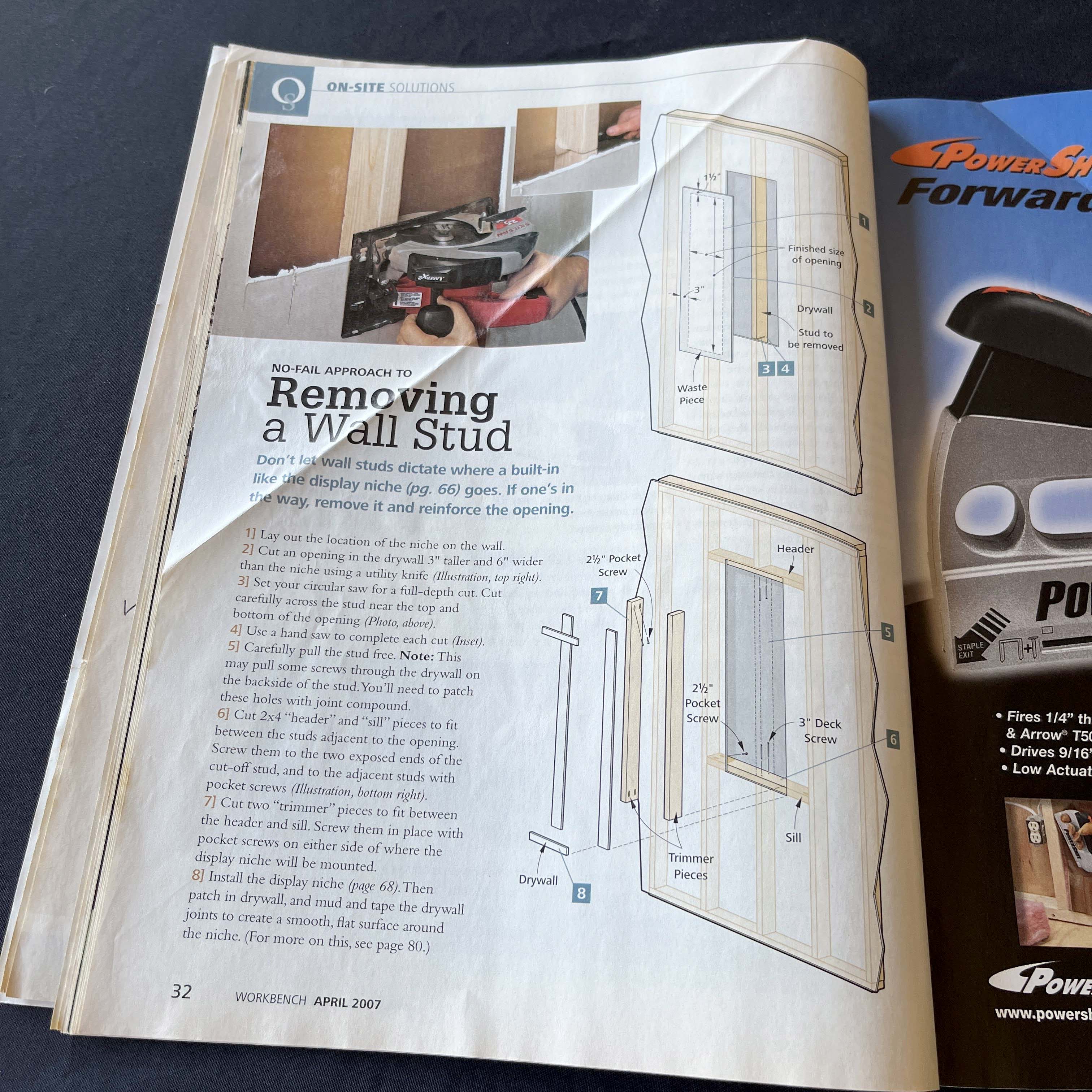 Workbench Magazine April 2007 Kitchen Renovation Ideas — image 3