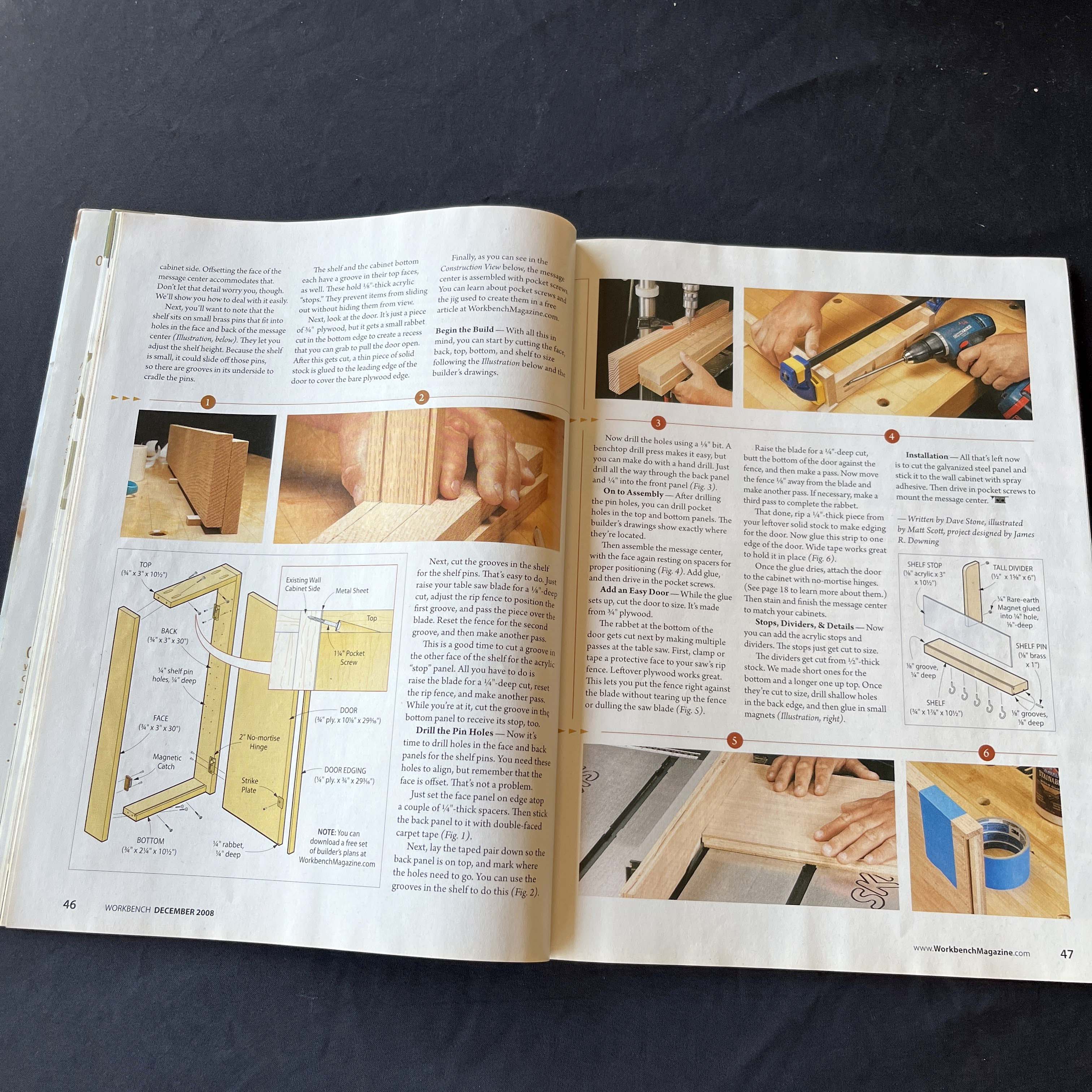 Workbench Mag December 2008 Kitchen Updates — image 4