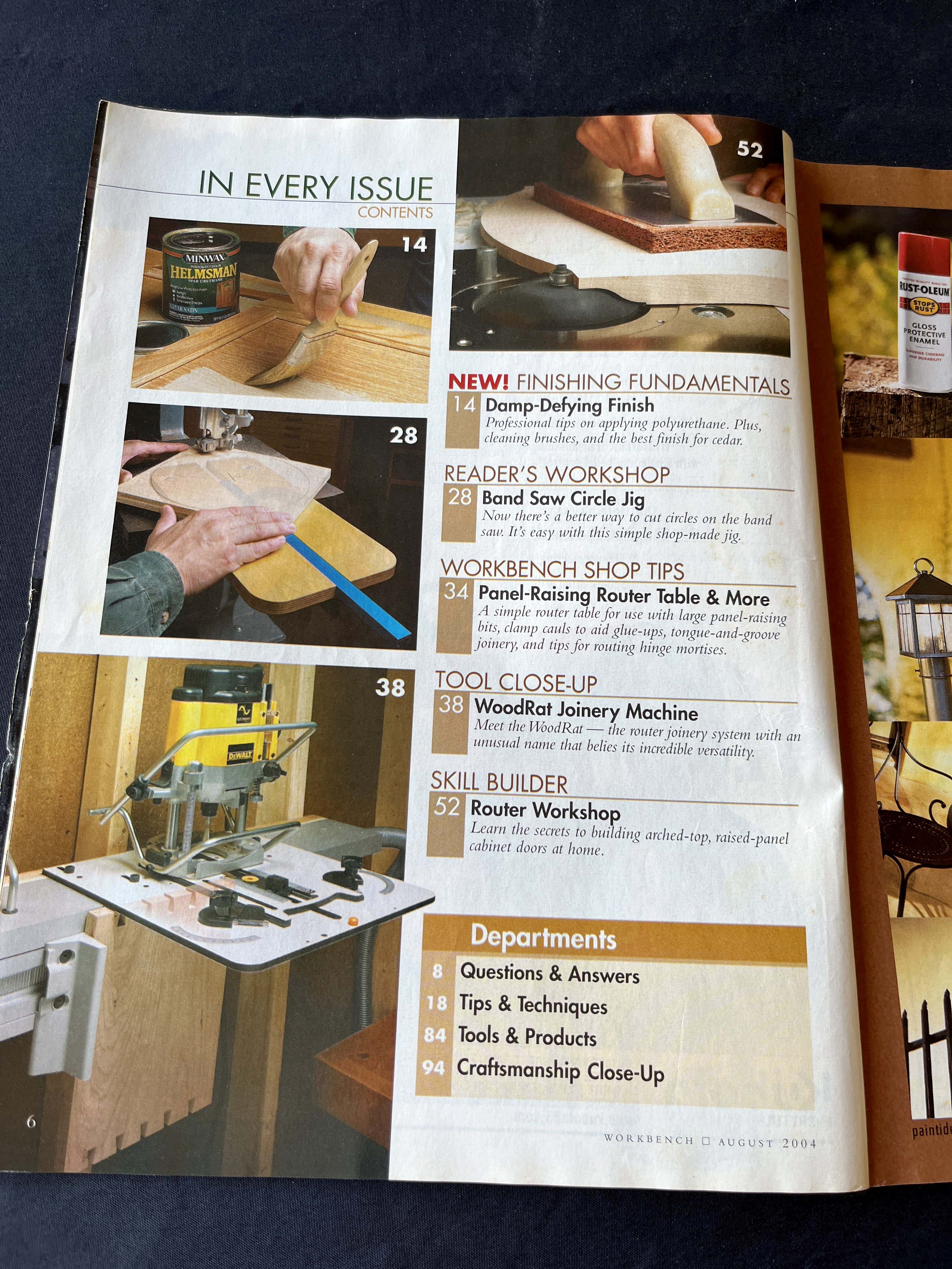 Workbench Magazine Dust Collection Aug 2004 — image 2